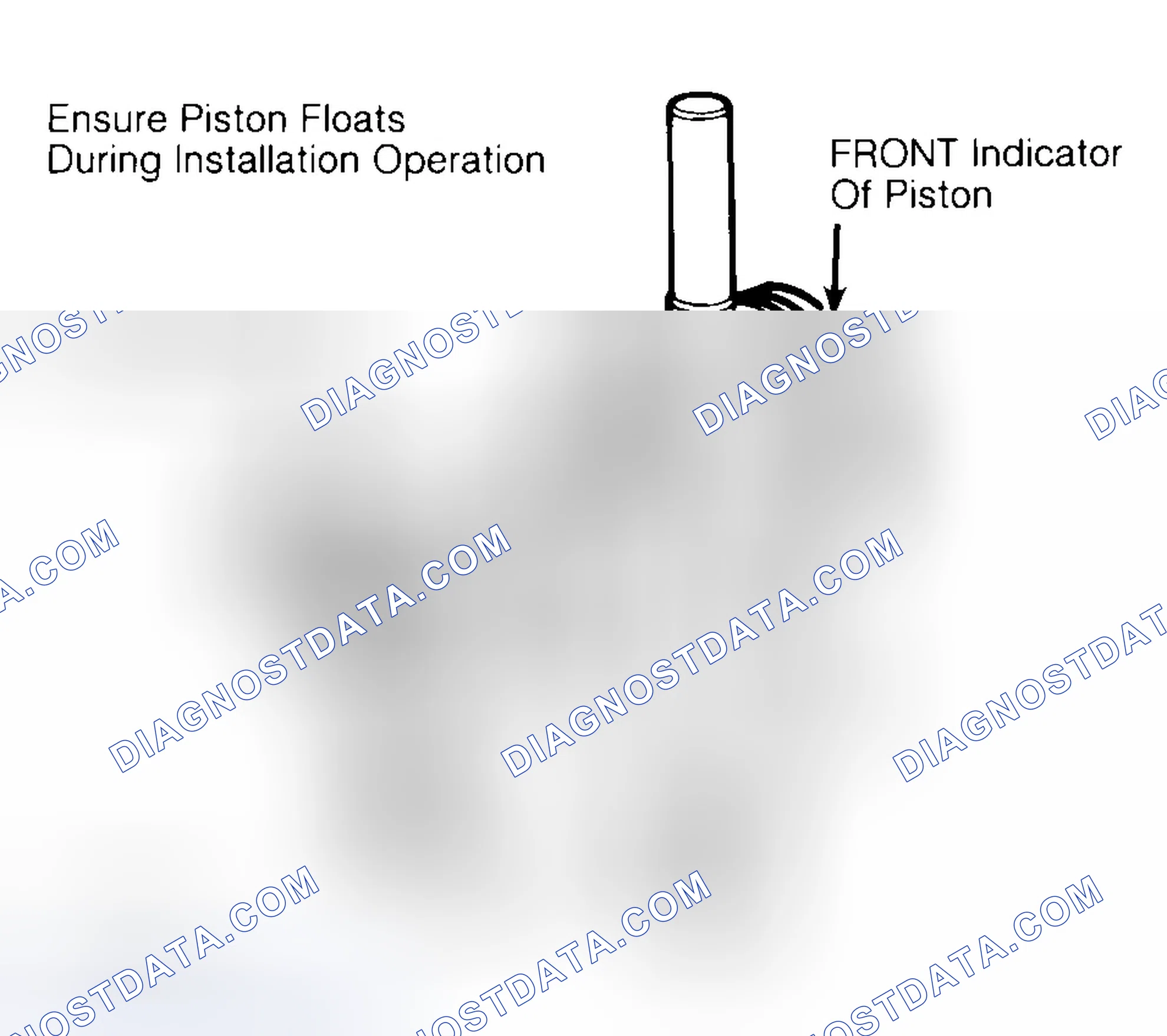 Scheme 12: Installing Typical Piston Pin