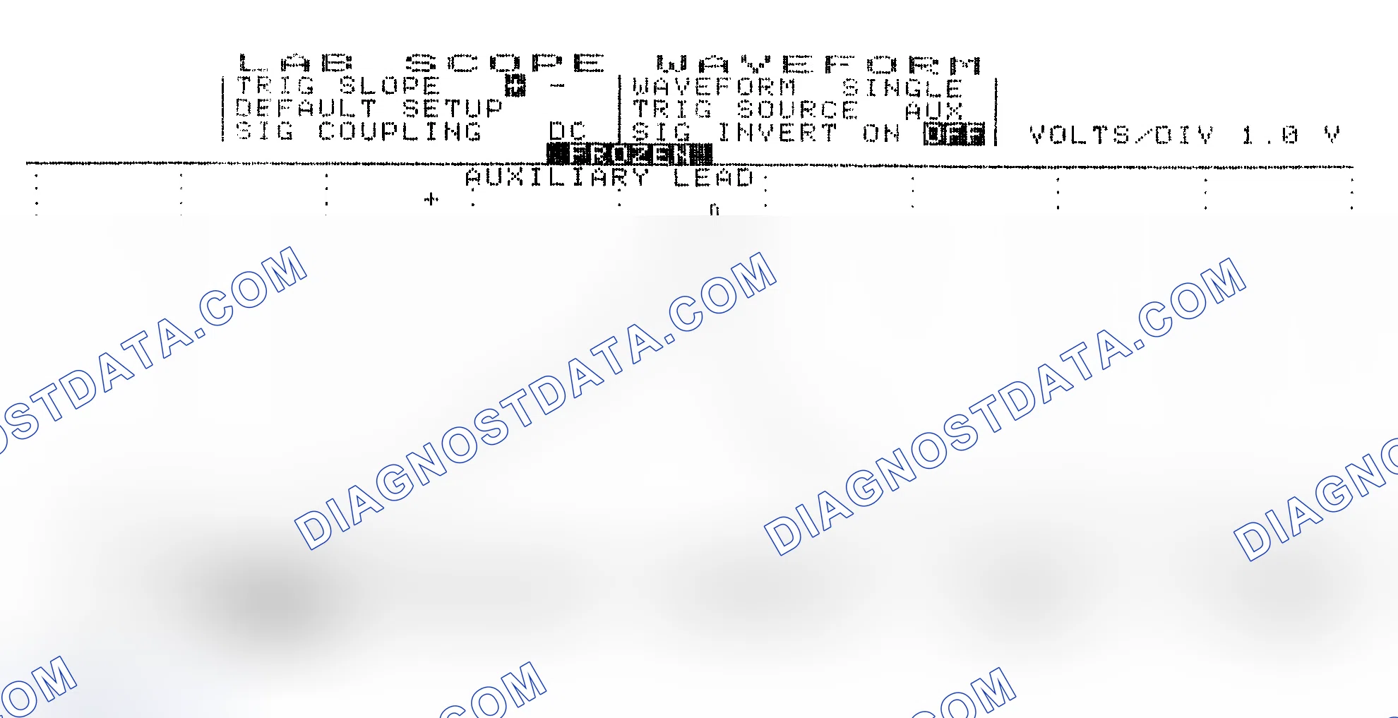 Scheme 19: Single Injector w/Excessive Current Flow - Current Pattern