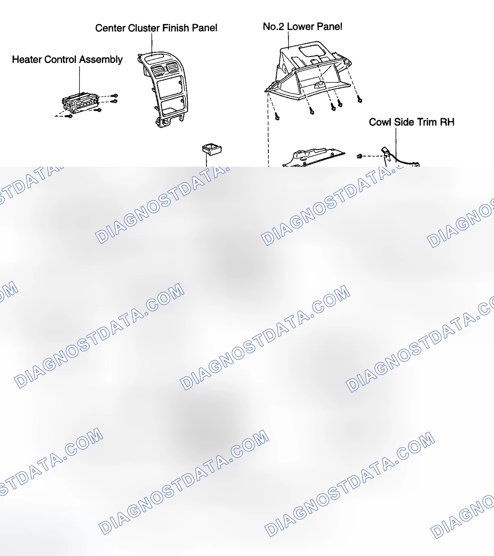 Scheme 114: Removal & Installation (Toyota Camry Solara)