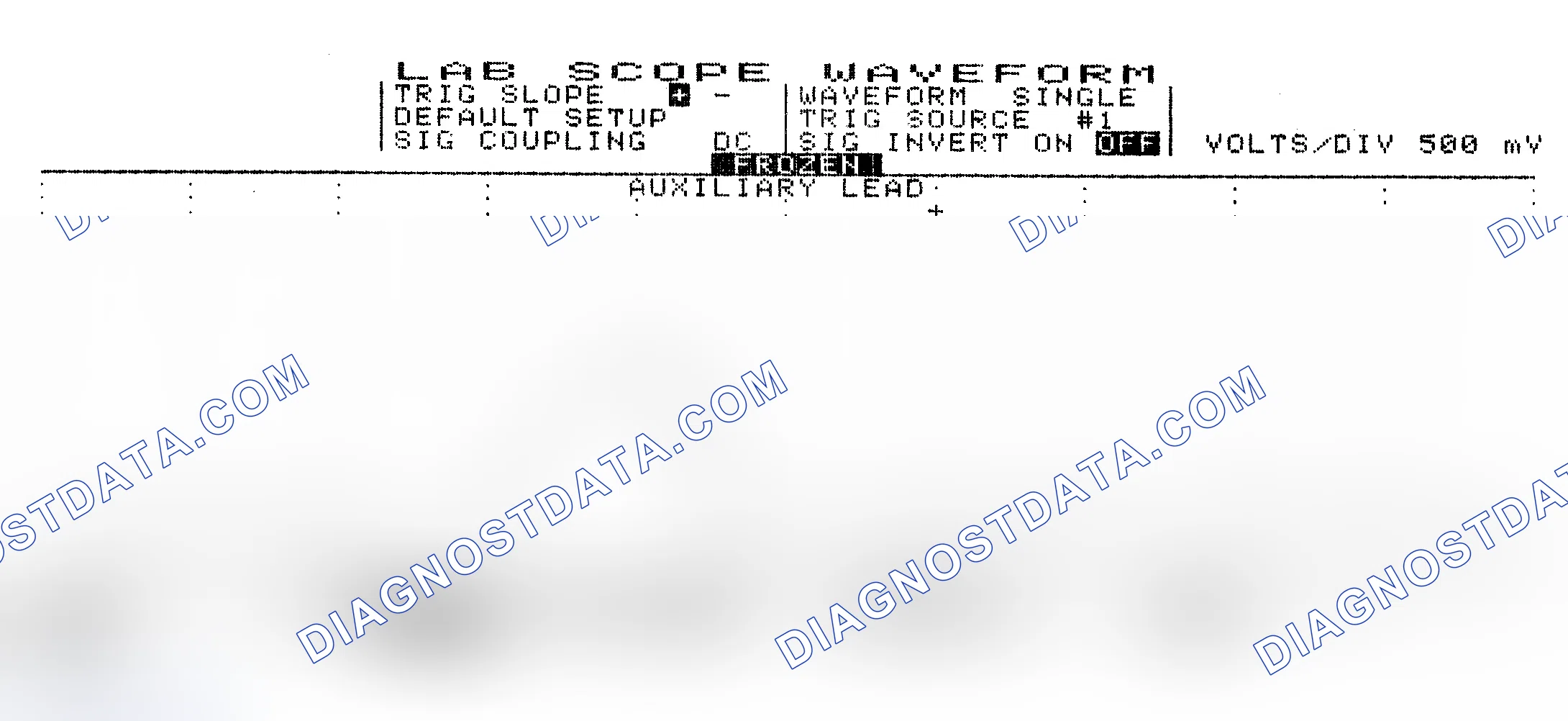 Scheme 10: Single Injector w/Excessive Current Flow - Current Pattern