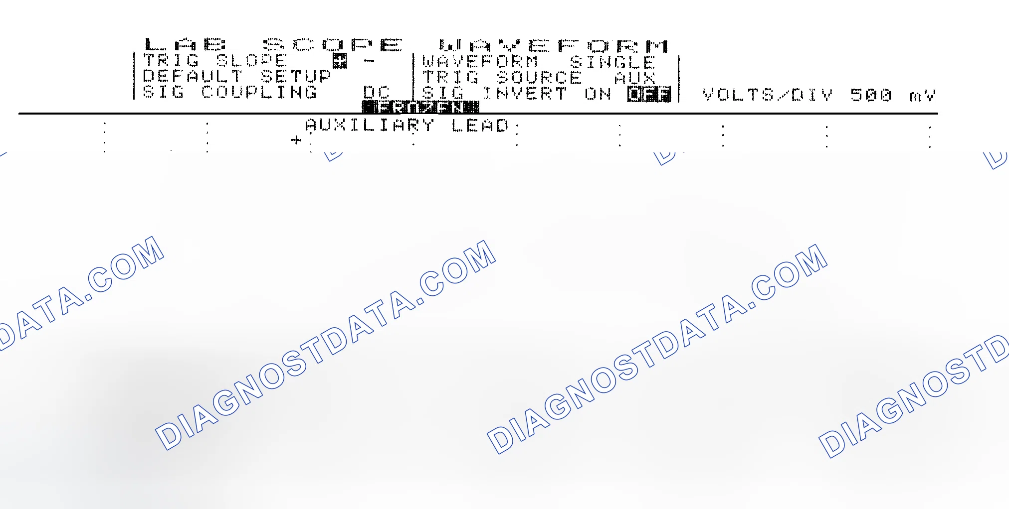 Scheme 14: Single Injector w/Excessive Current Flow - Current Pattern