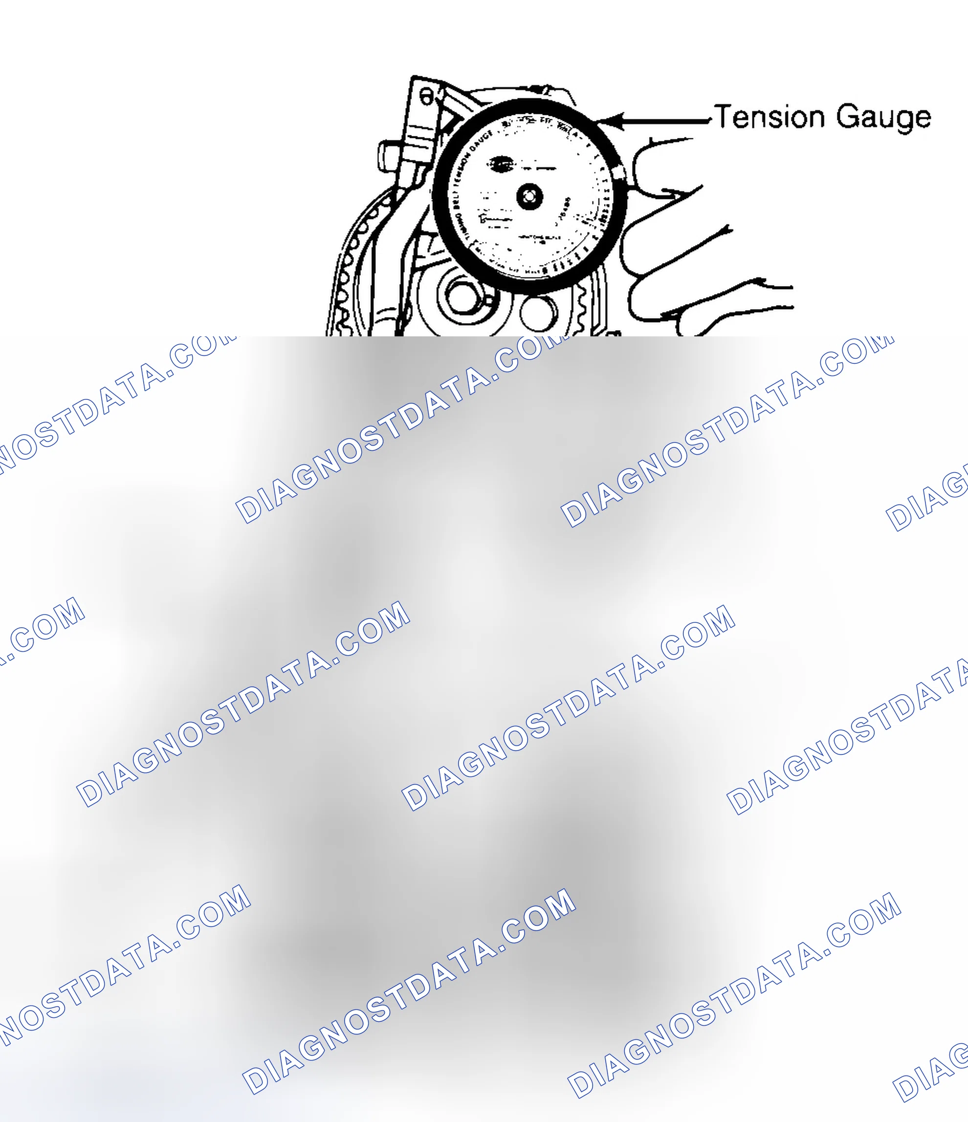 Scheme 3: Adjusting Typical Timing Belt Tension