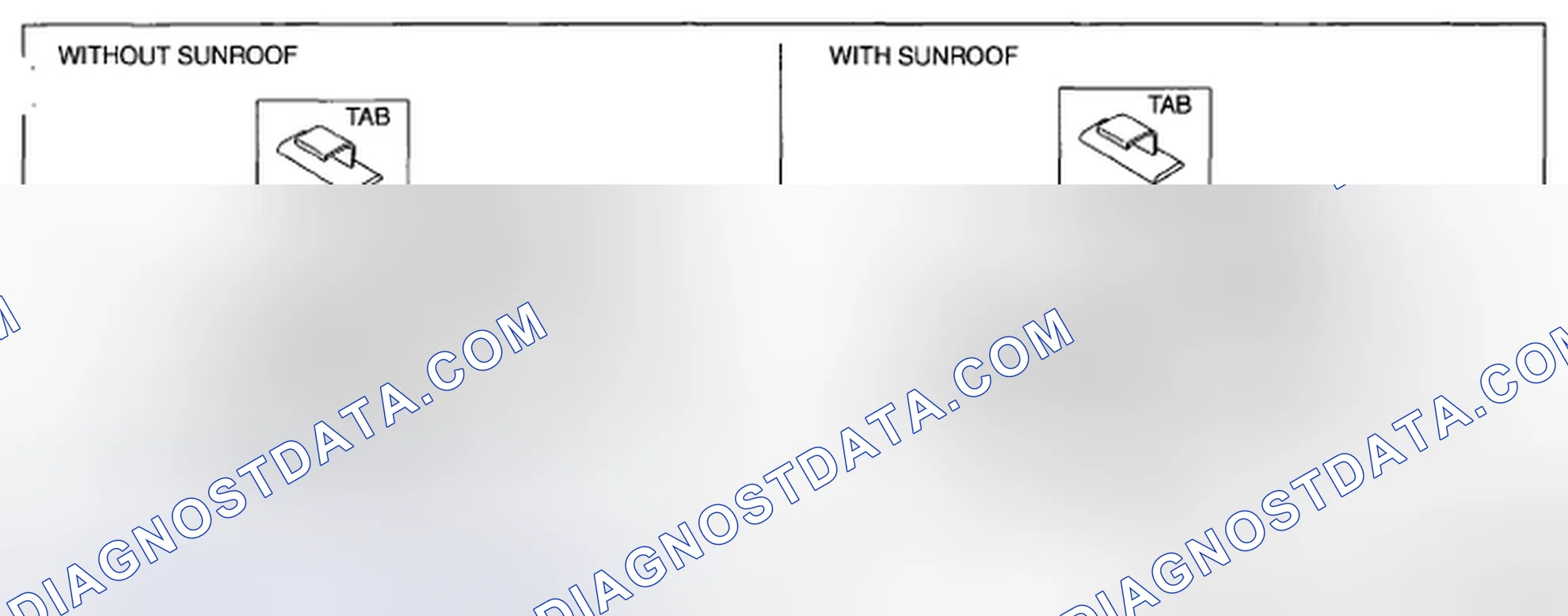 Scheme 85: HEADLINER REMOVAL/INSTALLATION