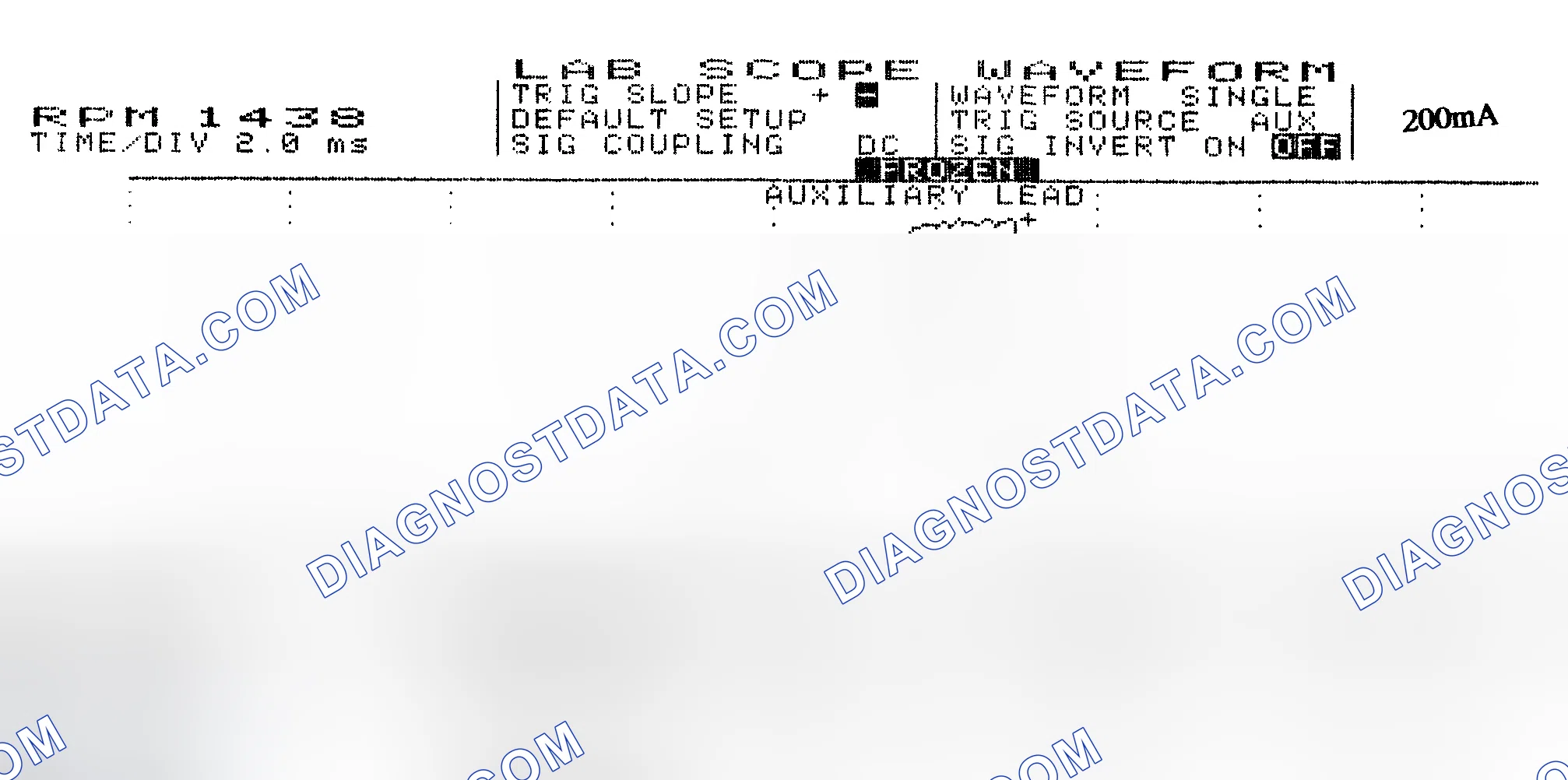 Scheme 15: Single Injector w/Normal Current Flow - Current Pattern