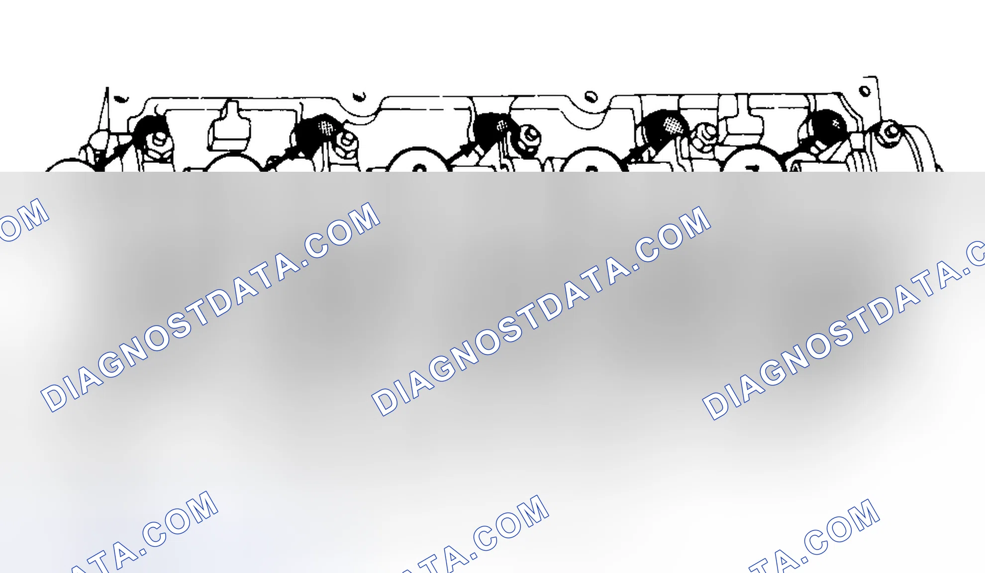 Scheme 7: Typical Cylinder Head Tightening or Loosening Sequence