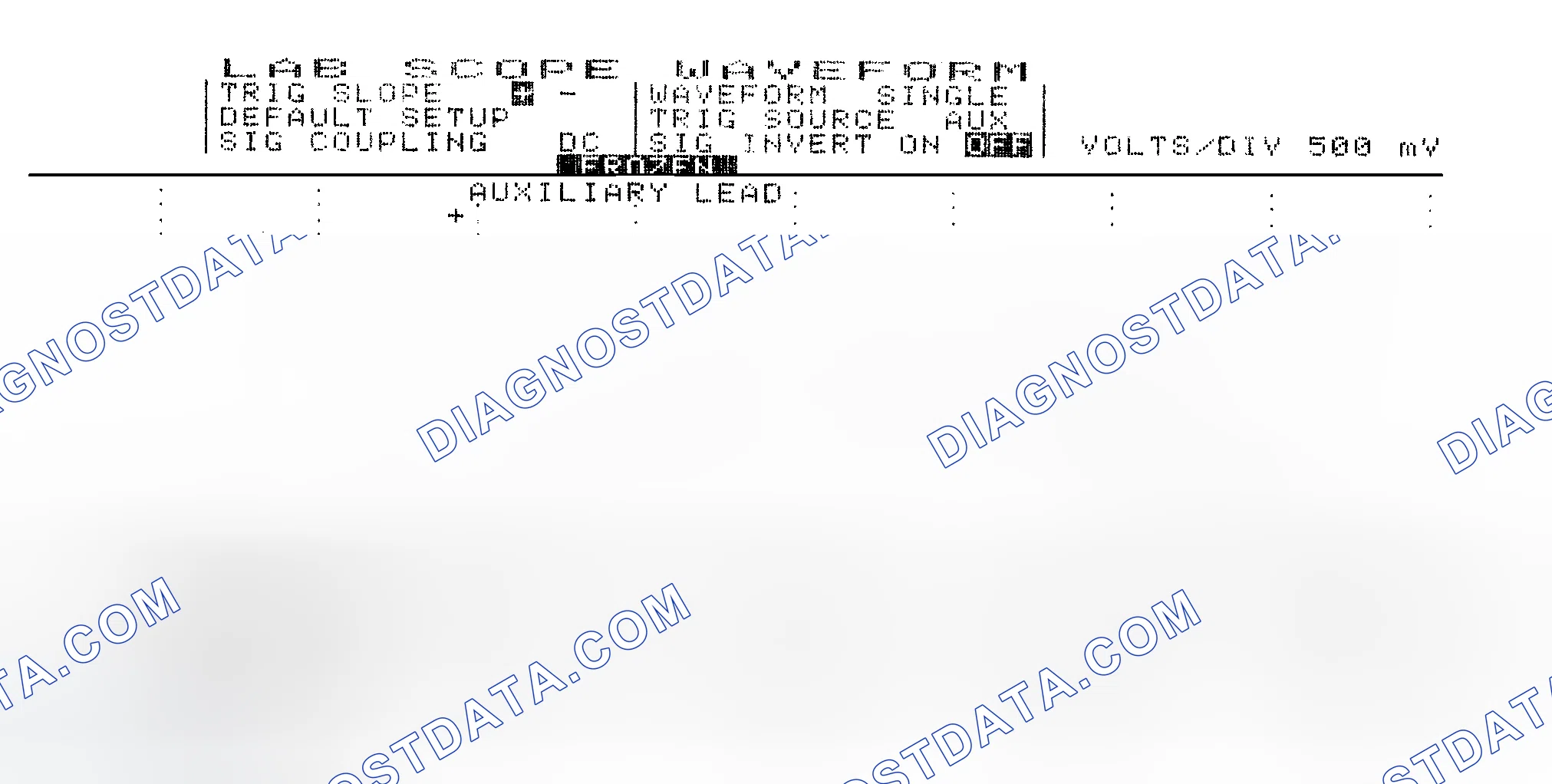 Scheme 14: Single Injector w/Excessive Current Flow - Current Pattern