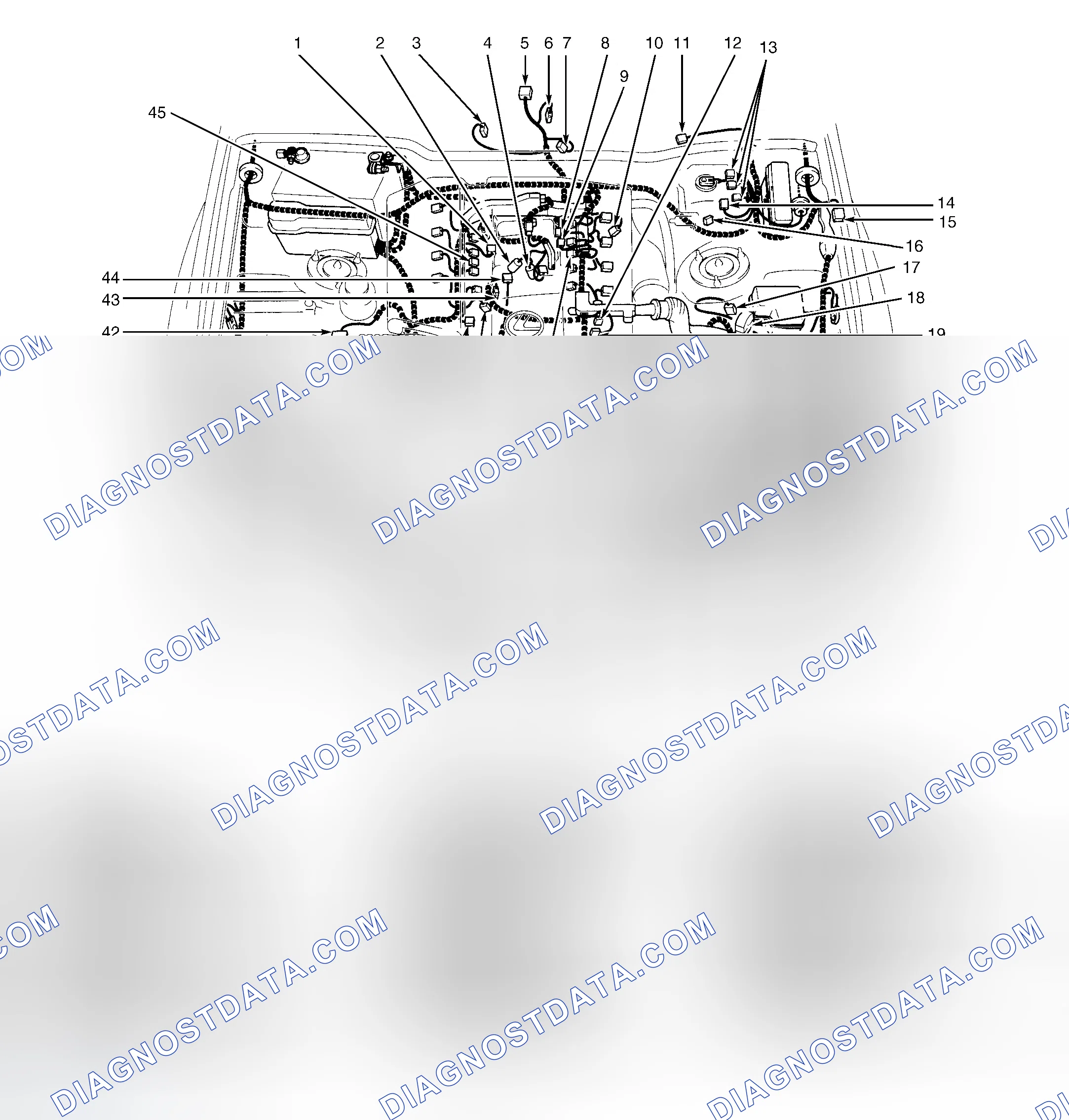 Scheme 2: Engine Compartment (4.0L)