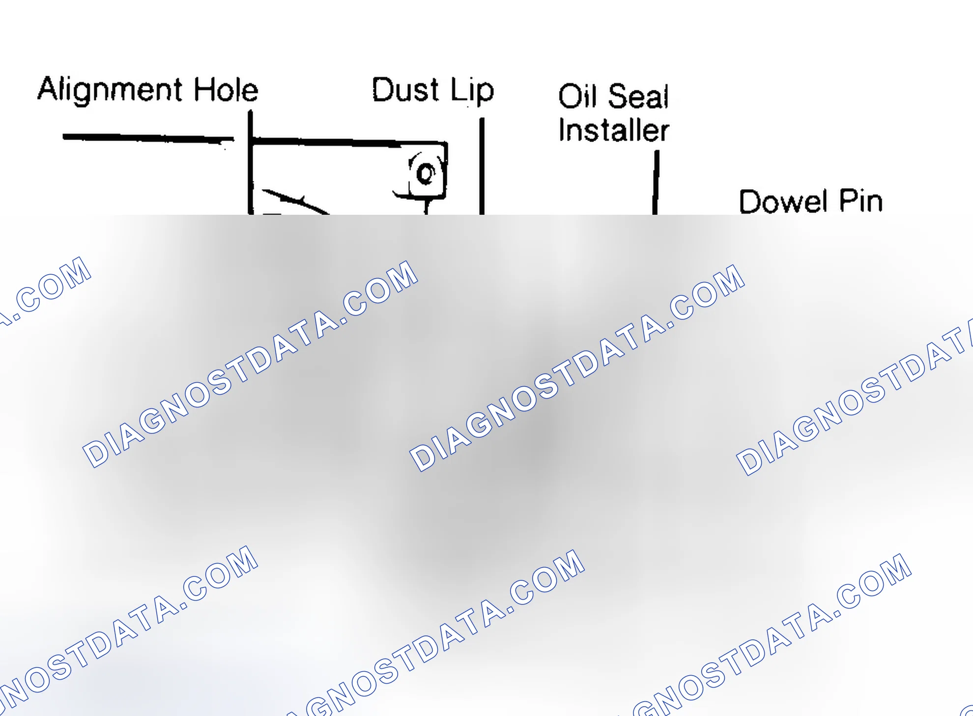 Scheme 10: Installing Typical One-Piece Oil Seal