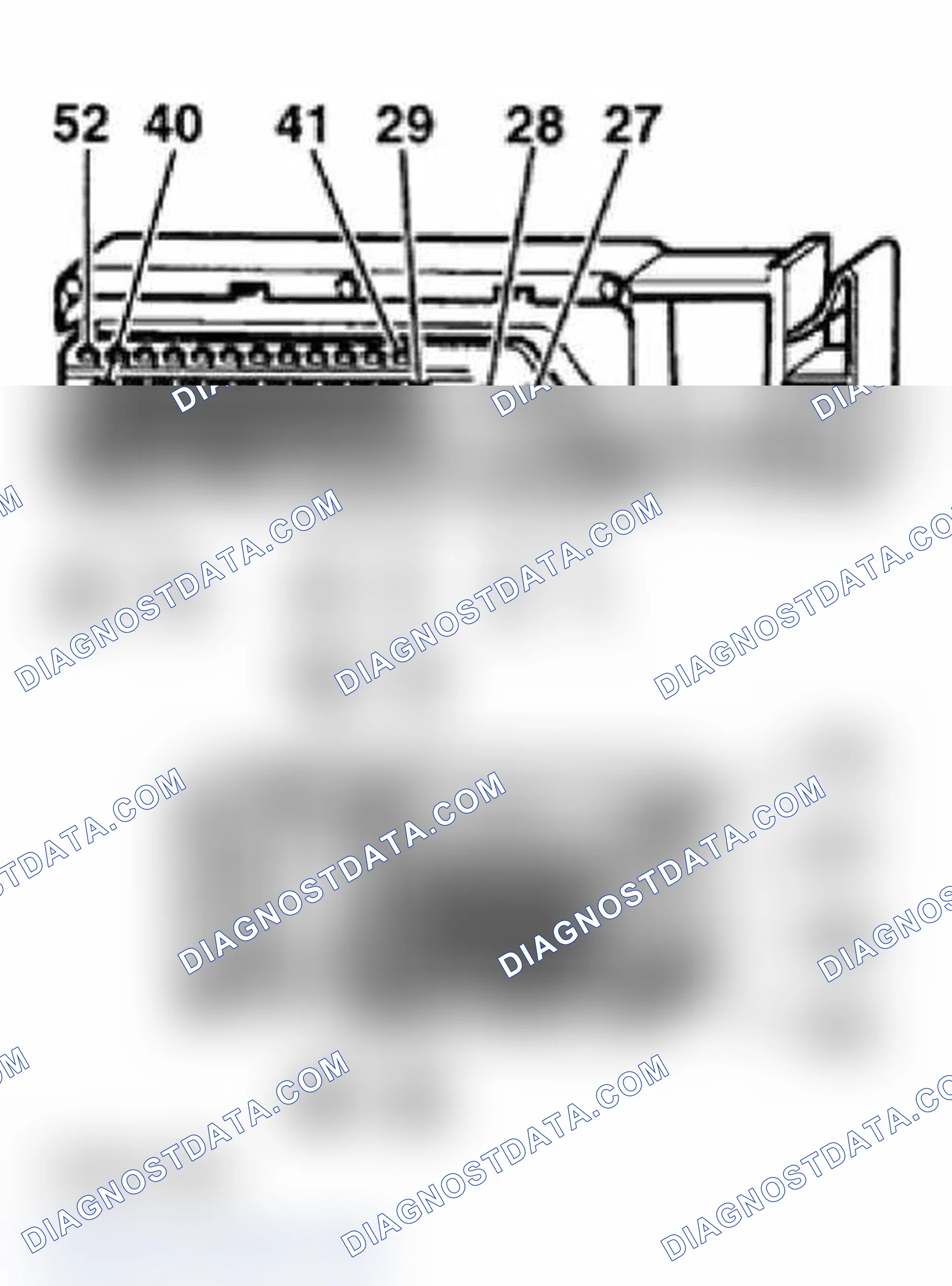 Scheme 31: Identifying ECM Harness Connector Terminals