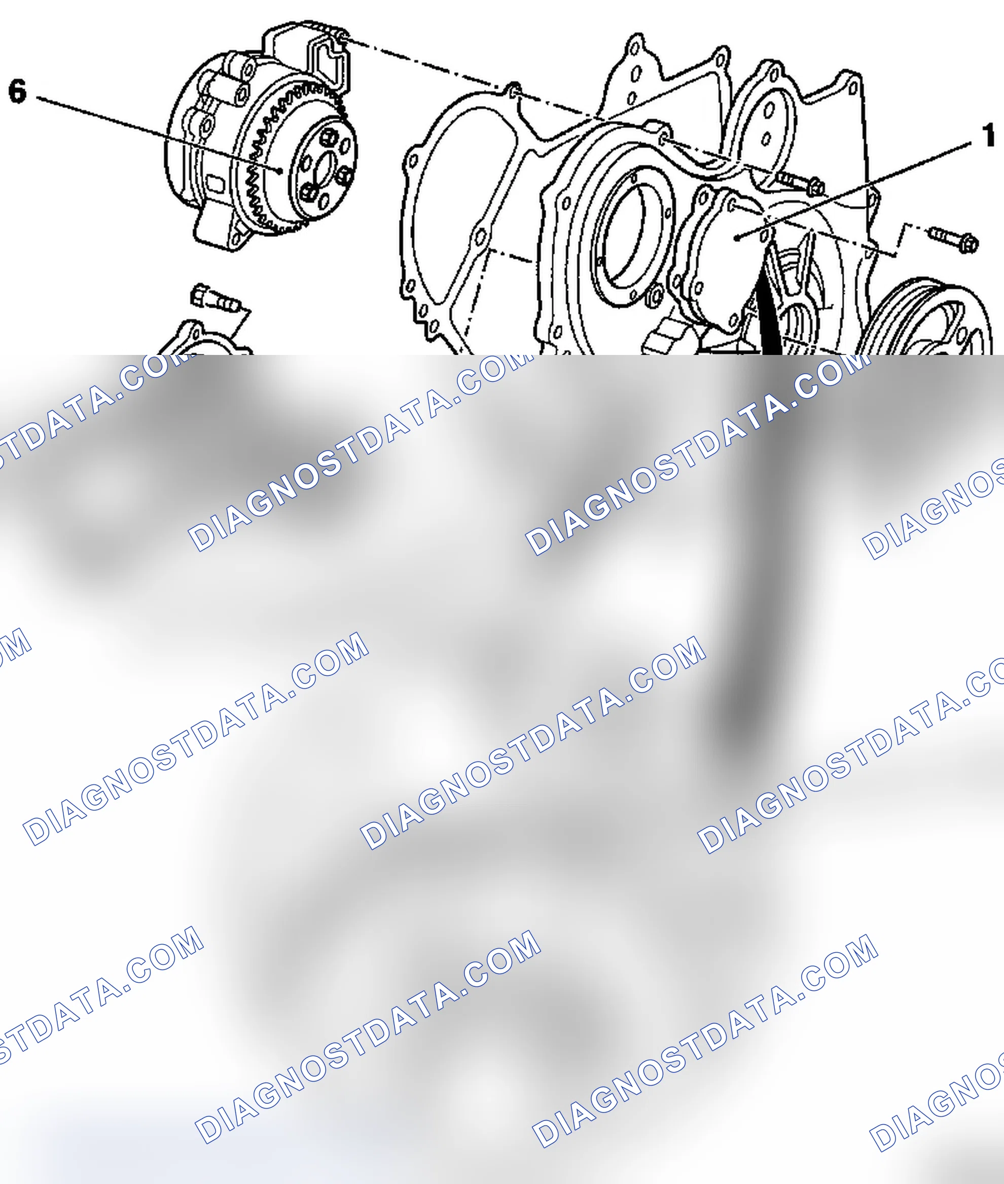 Timing Case - Engine Timing Side