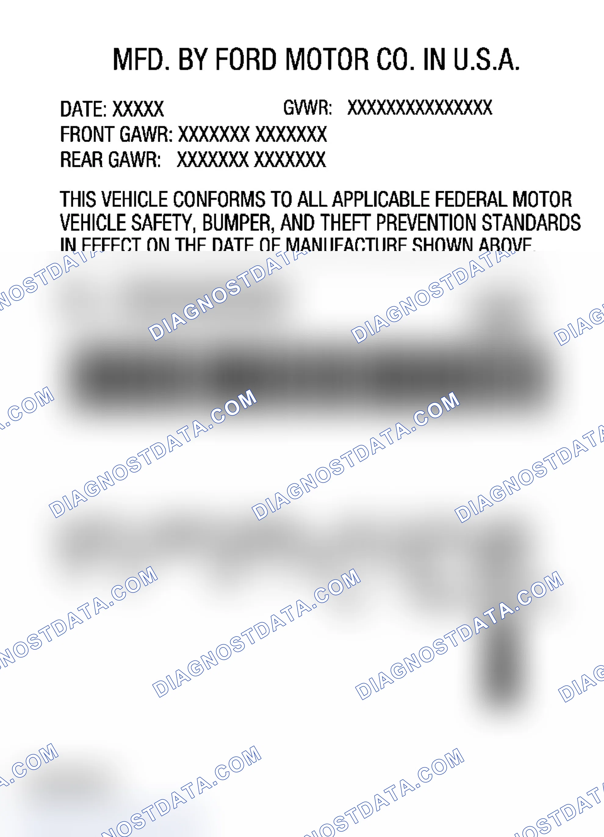 Scheme 42: Powertrain Calibration Information