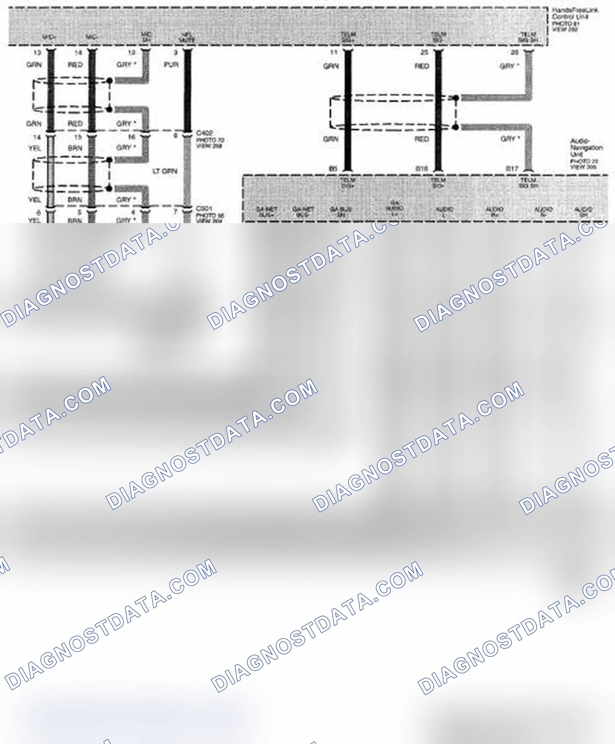 Scheme 318: AcuraLink Circuit Diagram (Page 153-4)