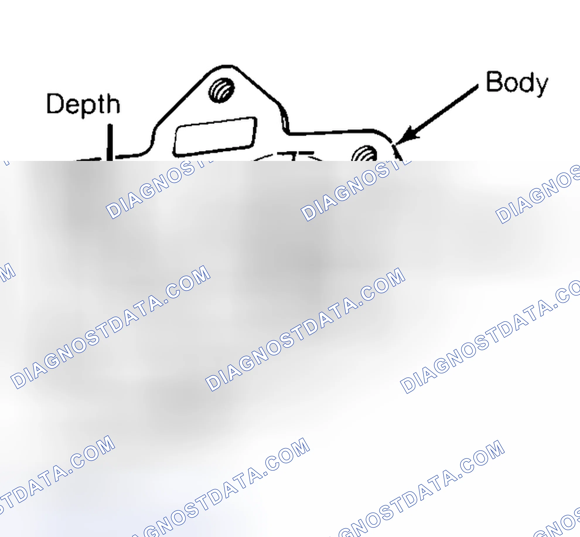 Scheme 35: Measuring Oil Pump Gear Cavity