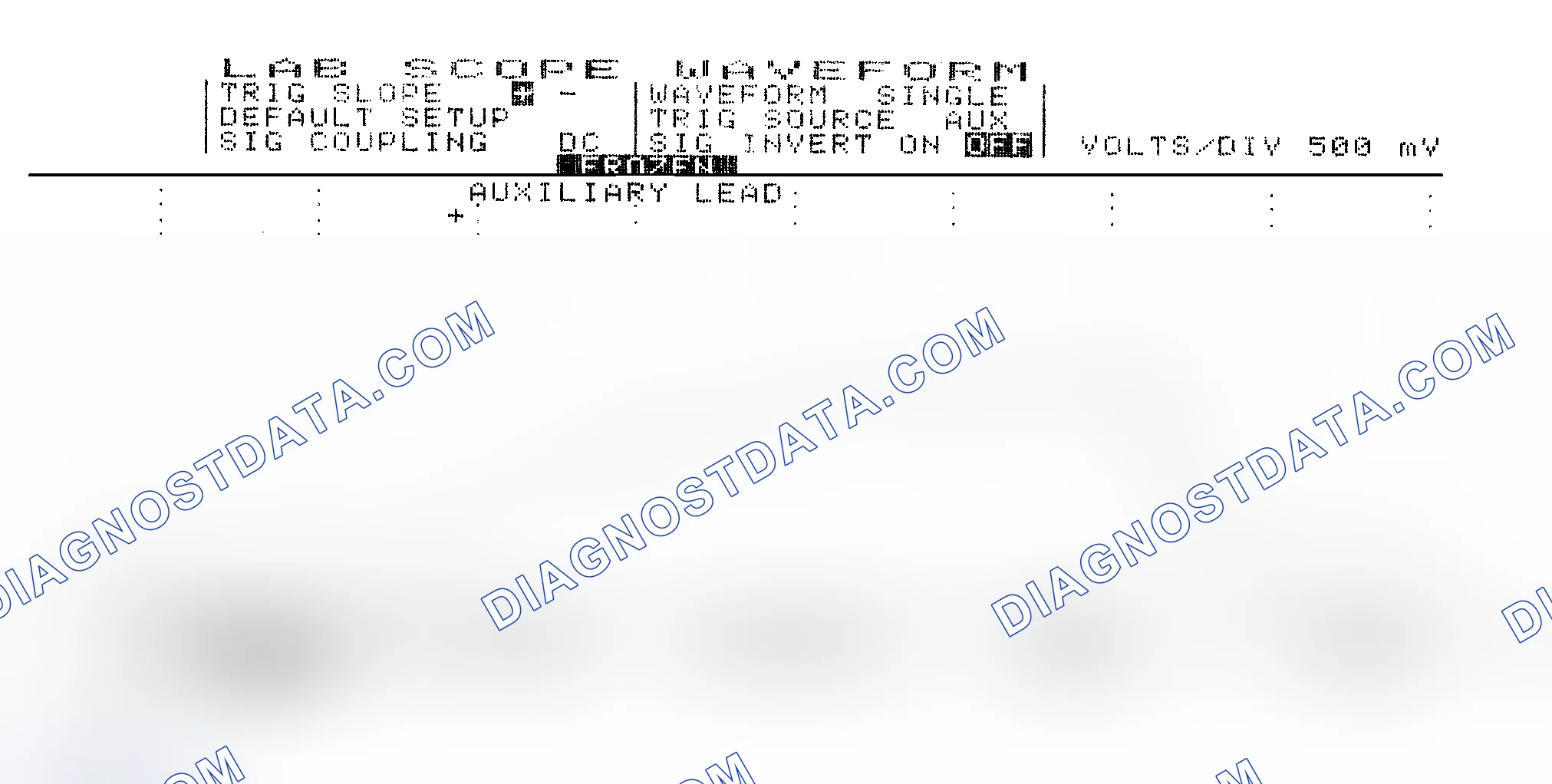 Scheme 14: Single Injector w/Excessive Current Flow - Current Pattern