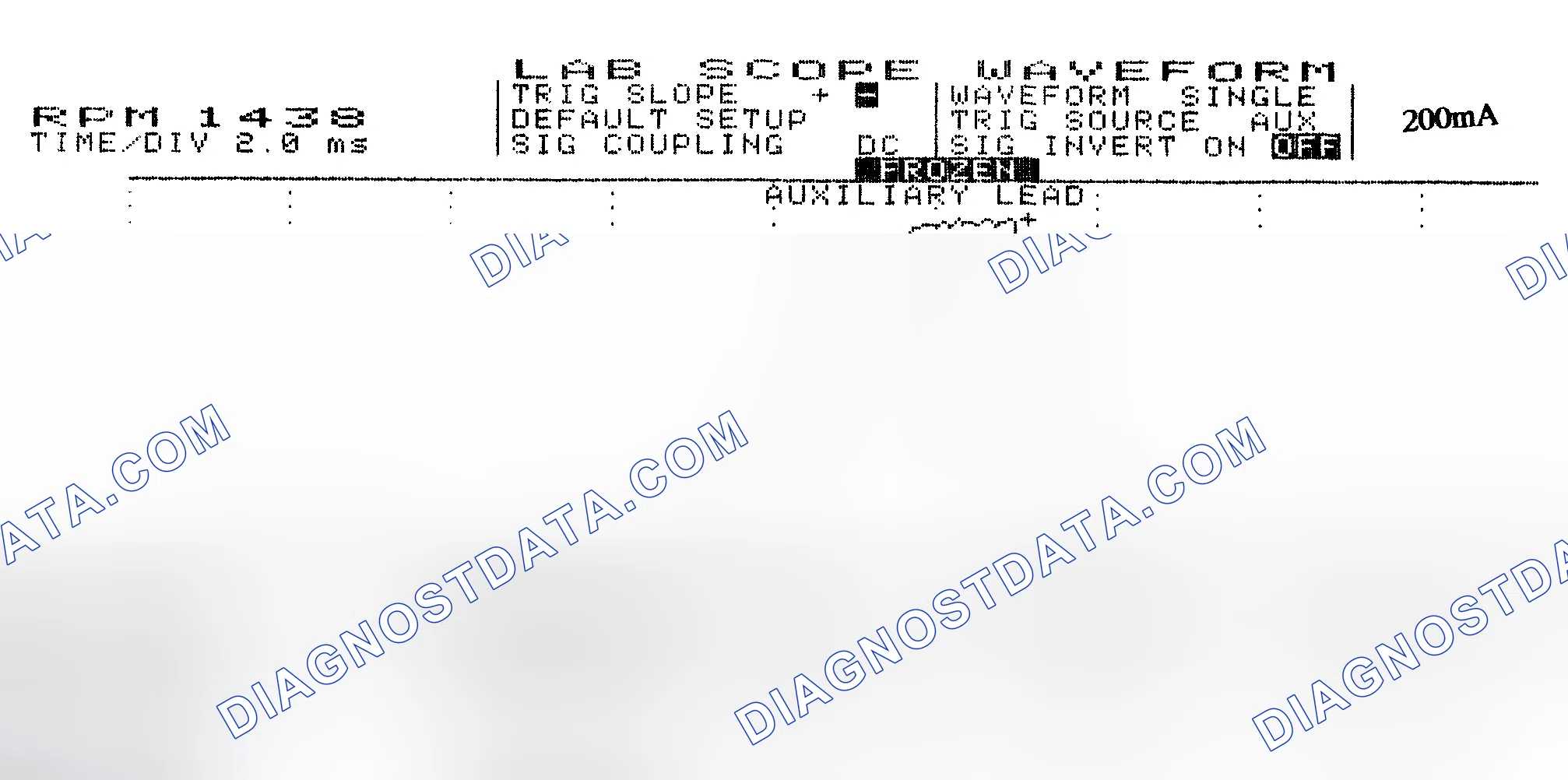 Scheme 15: Single Injector w/Normal Current Flow - Current Pattern