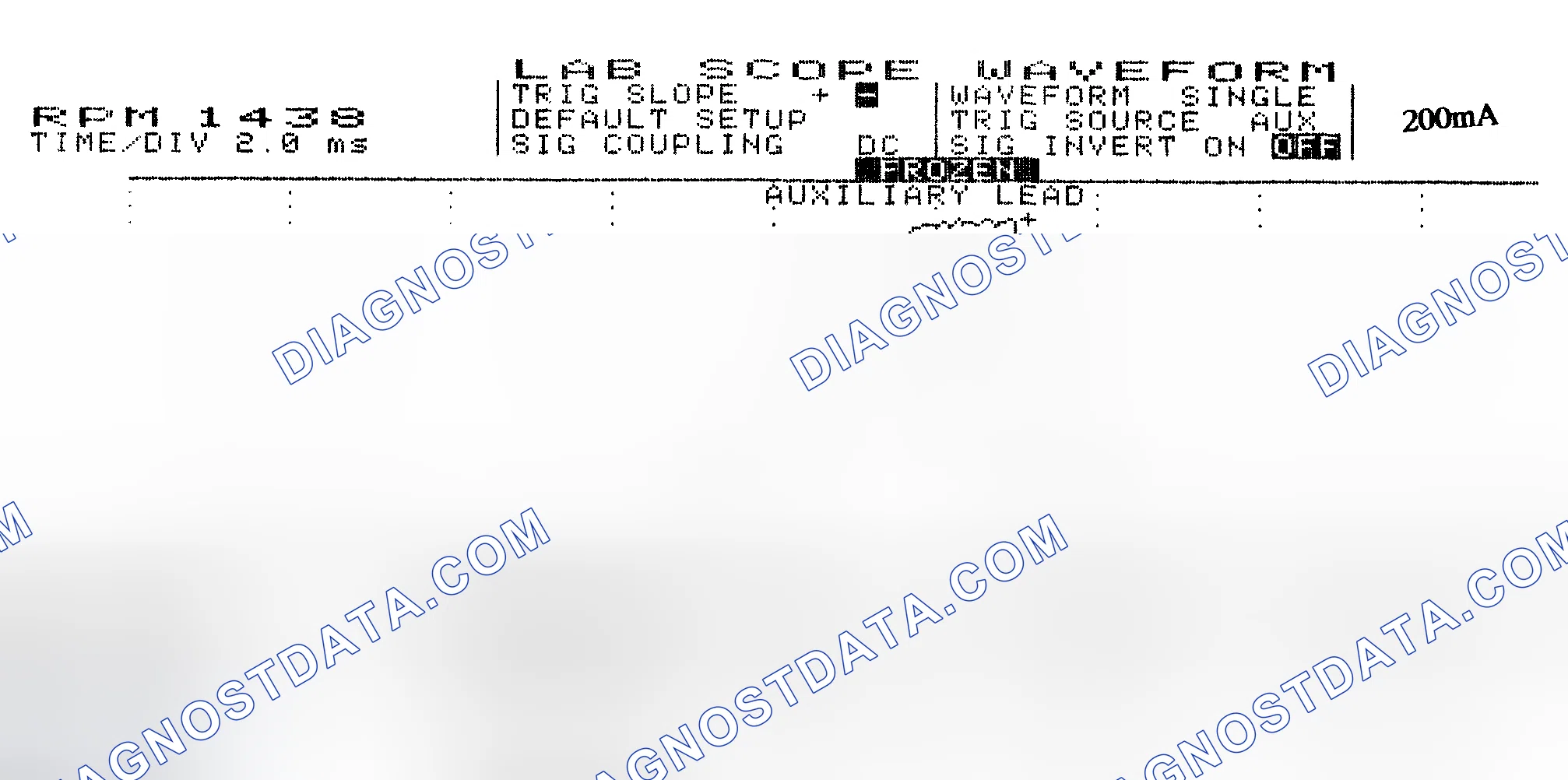 Scheme 15: Single Injector w/Normal Current Flow - Current Pattern