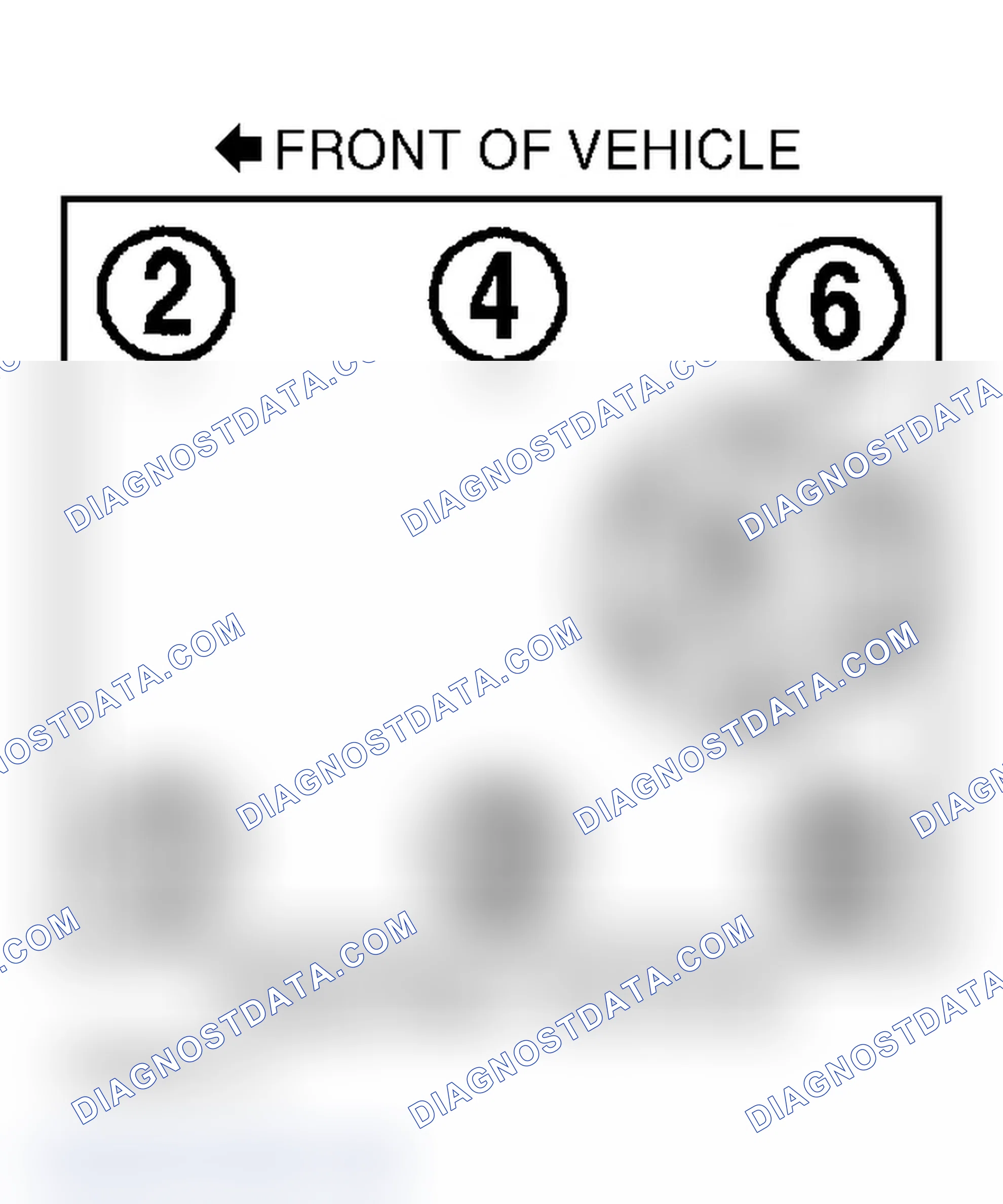 Scheme 5: Firing Order & Distributor Rotation 3.9L V6 (Dakota, Durango, Ram Pickup, Ram Van & Ram Wagon)