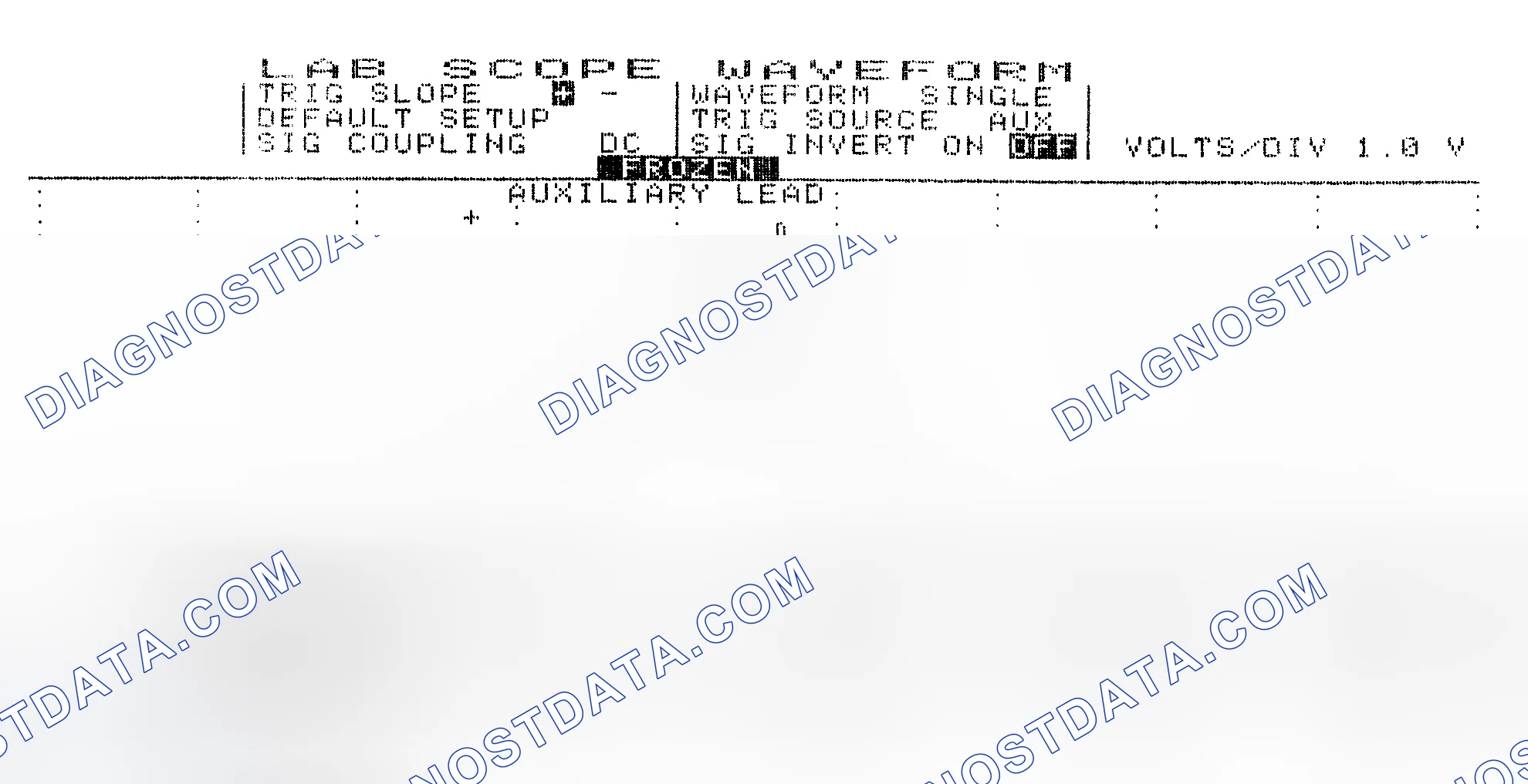 Scheme 19: Single Injector w/Excessive Current Flow - Current Pattern