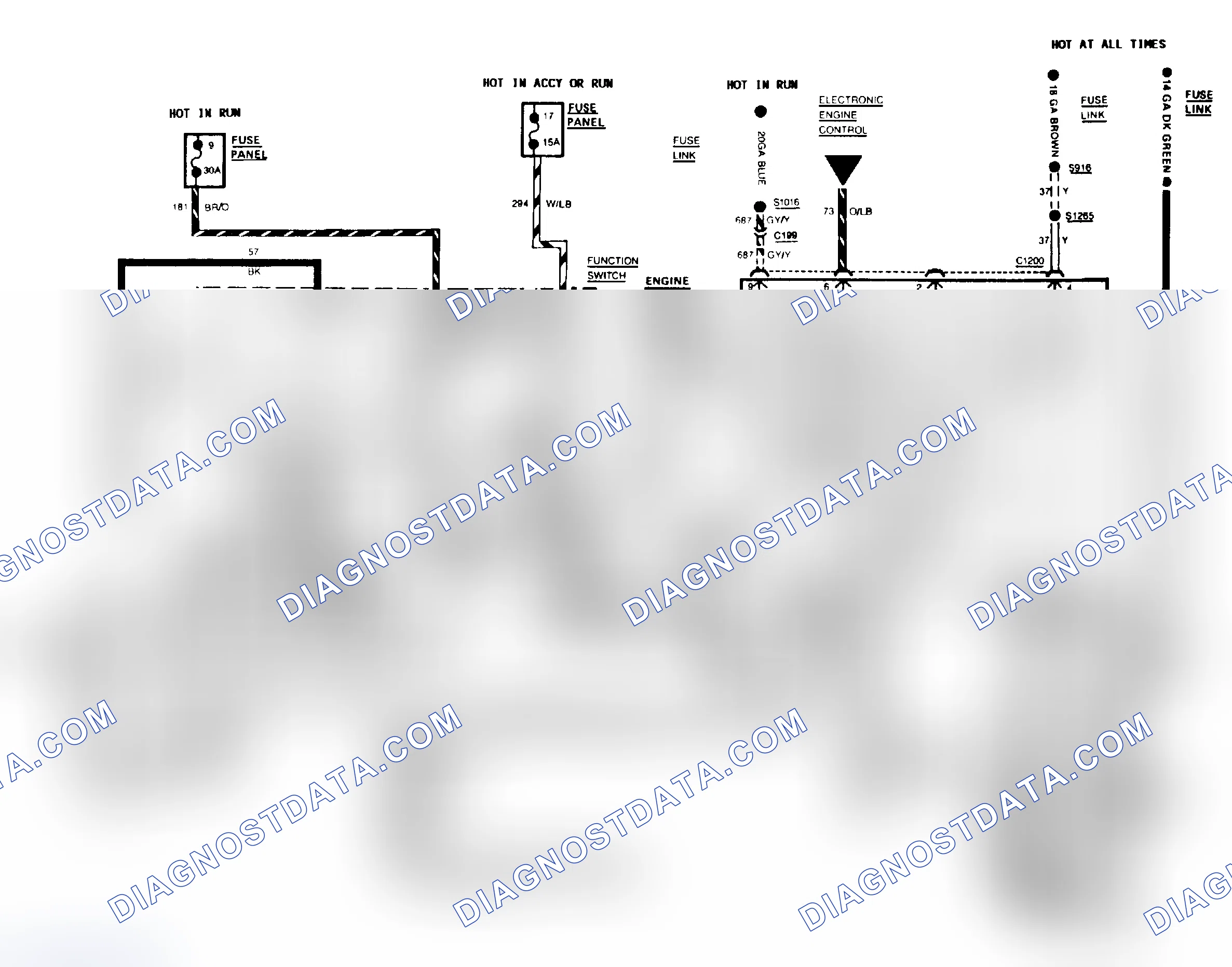 Scheme 14: Tempo & Topaz With A/C Electric Cooling Fan