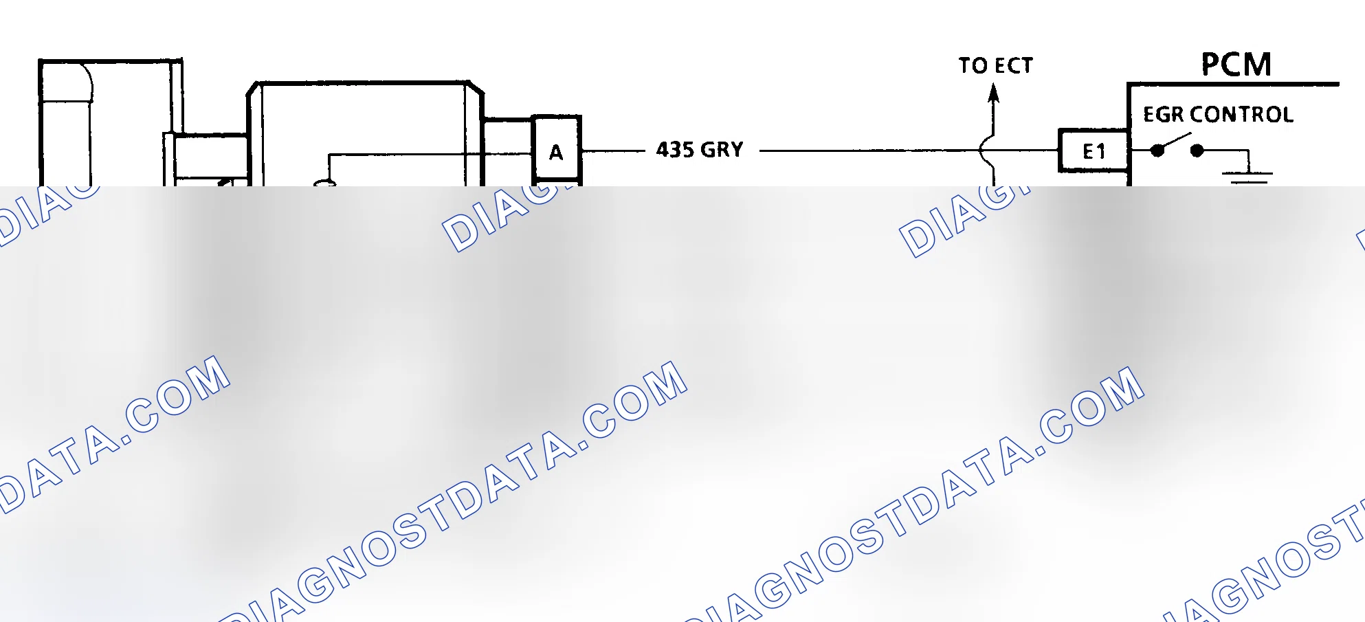Scheme 272: CODE 32, Schematic, Linear EGR System Error (4.3L C & M Series (Cal.) & 4.3L L & M Series W/ CPI)