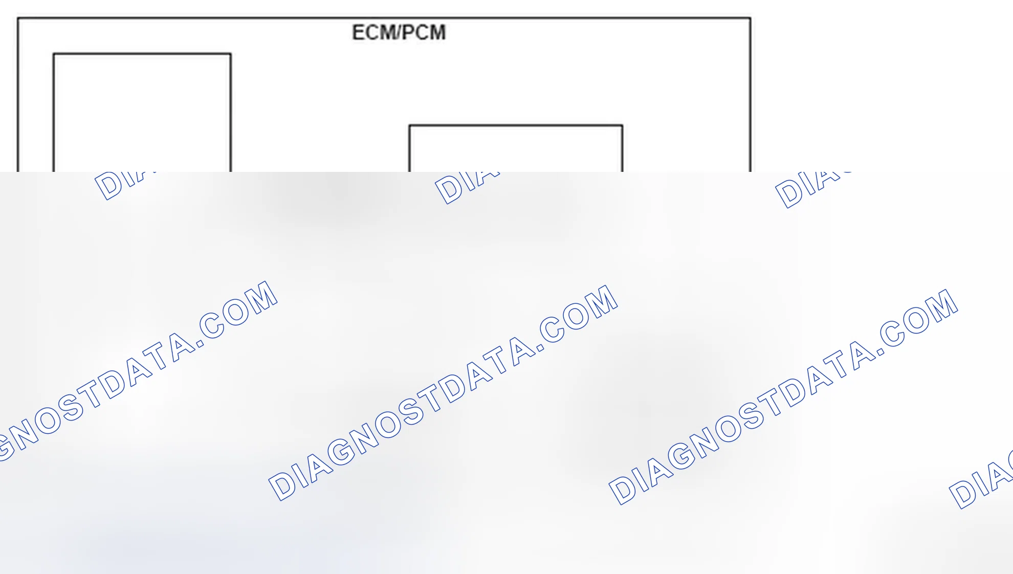 Scheme 316: ECM/PCM Processor Circuit Diagram