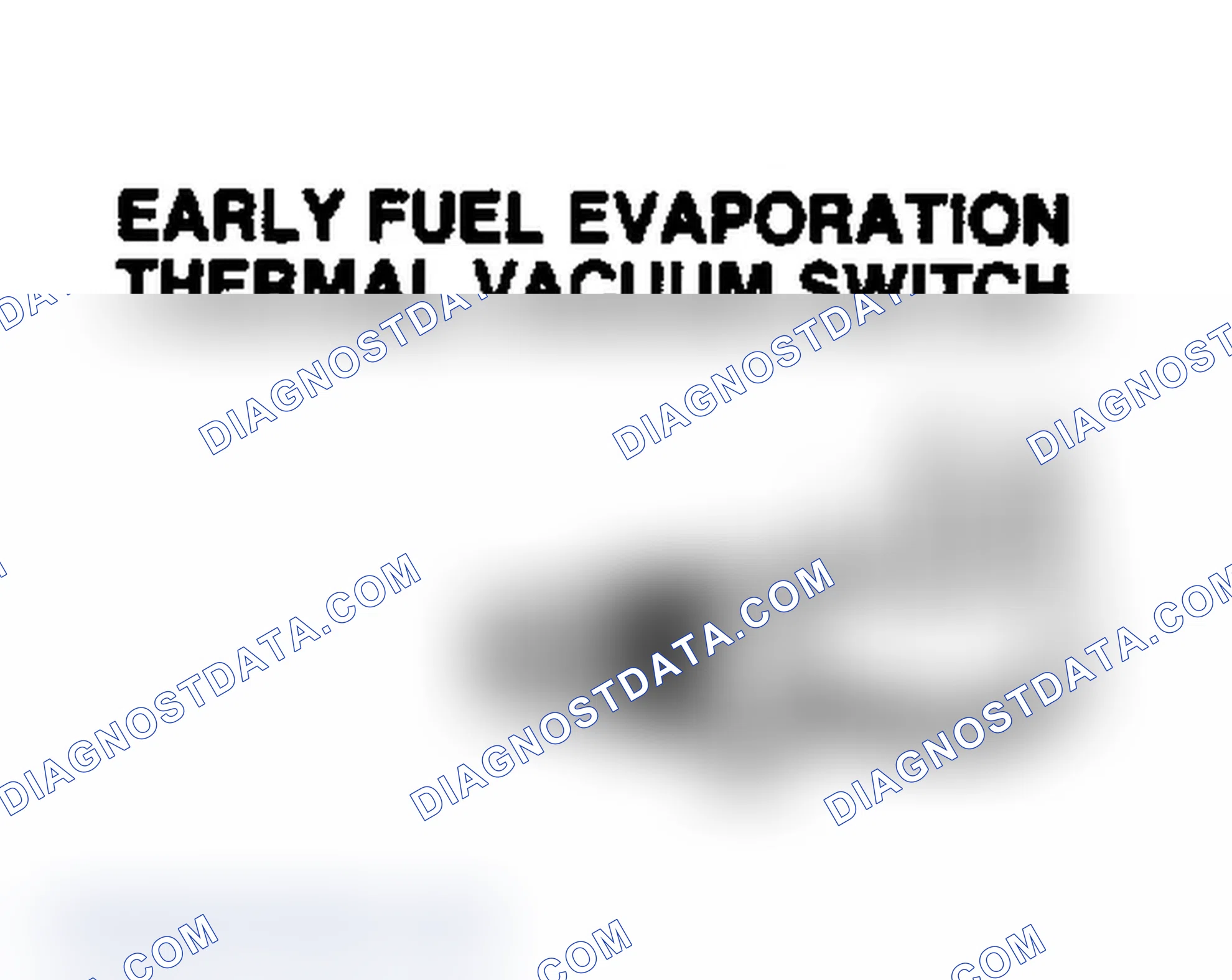 Scheme 5: EARLY FUEL EVAPORATION THERMAL VACUUM SWITCH