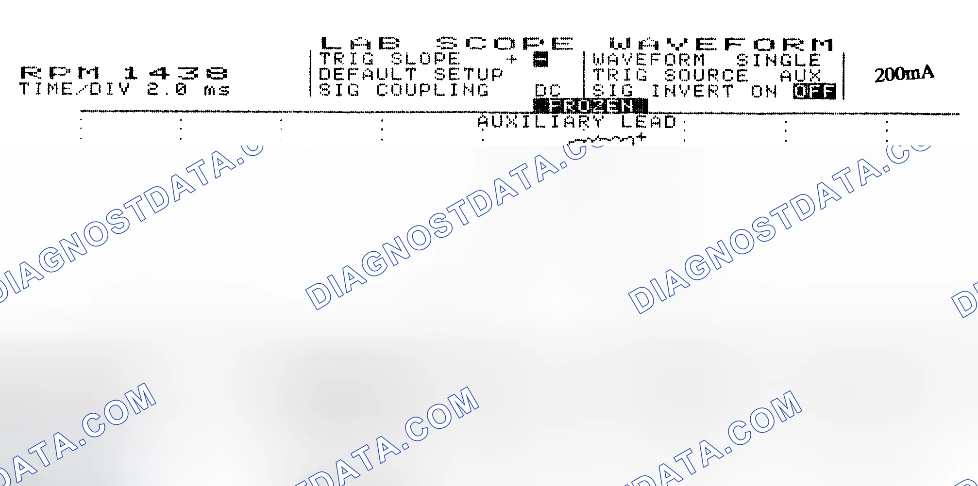 Scheme 15: Single Injector w/Normal Current Flow - Current Pattern
