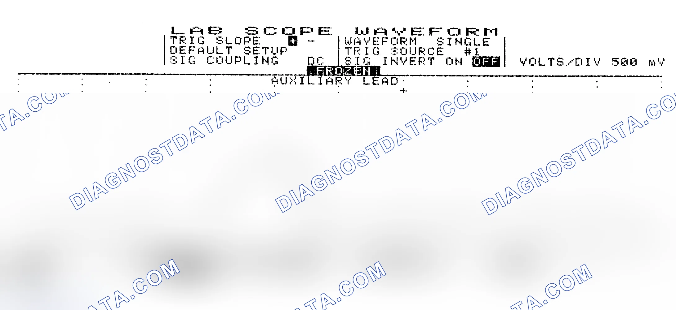 Scheme 10: Single Injector w/Excessive Current Flow - Current Pattern