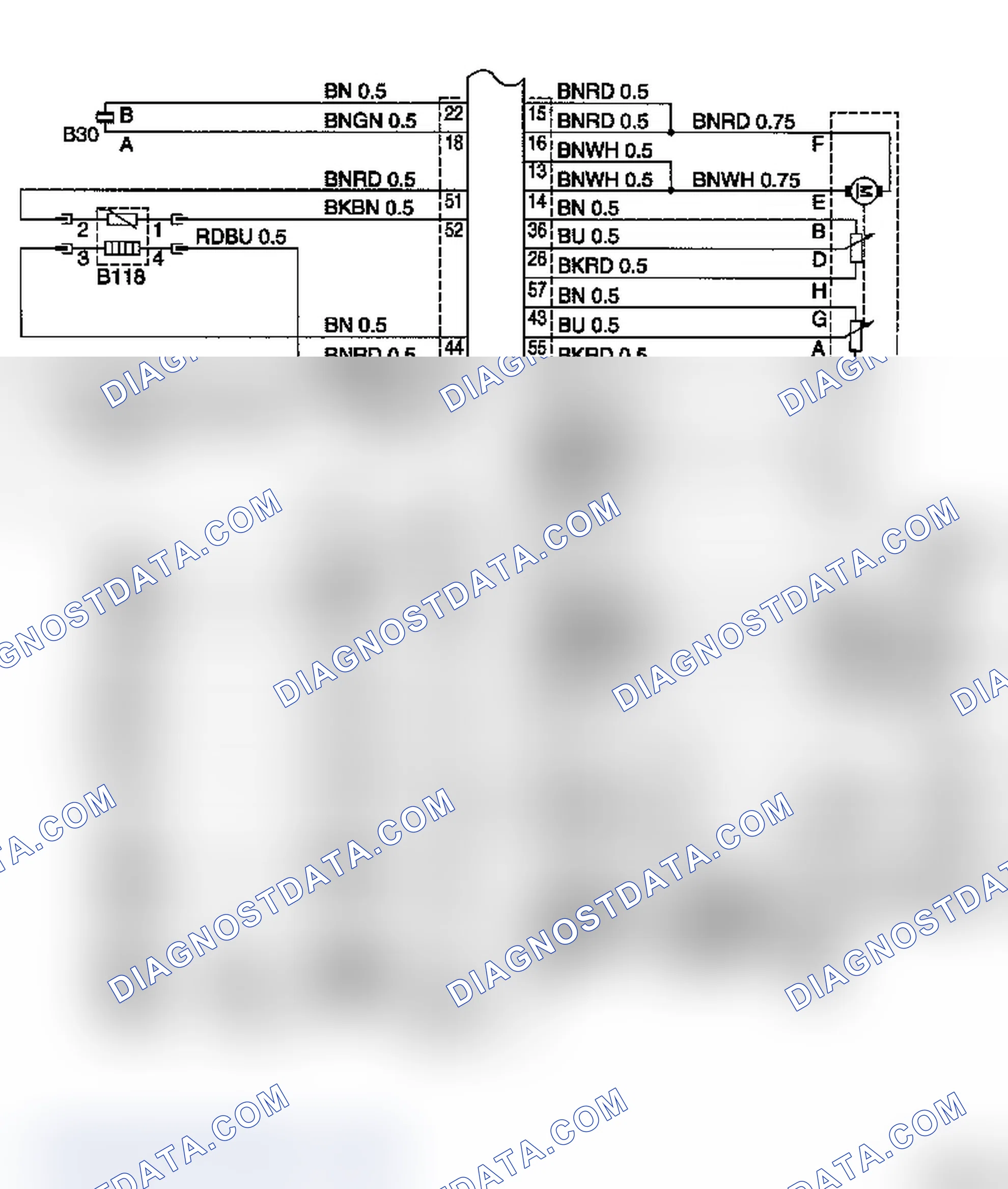Engine Management System GMPT-E15, Multec Block Diagram