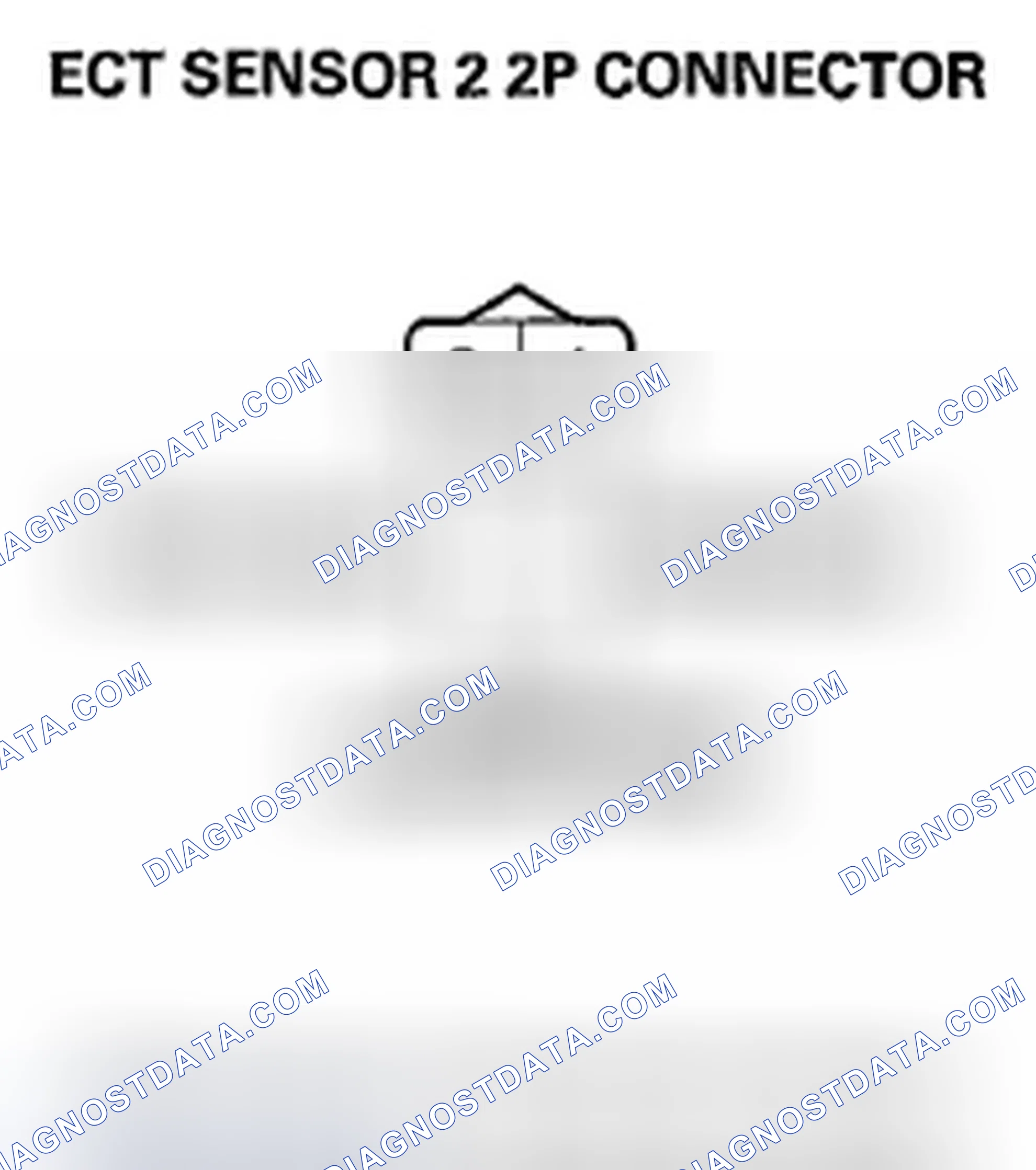 Scheme 898: DTC P2185: ECT Sensor 2 Circuit High Voltage