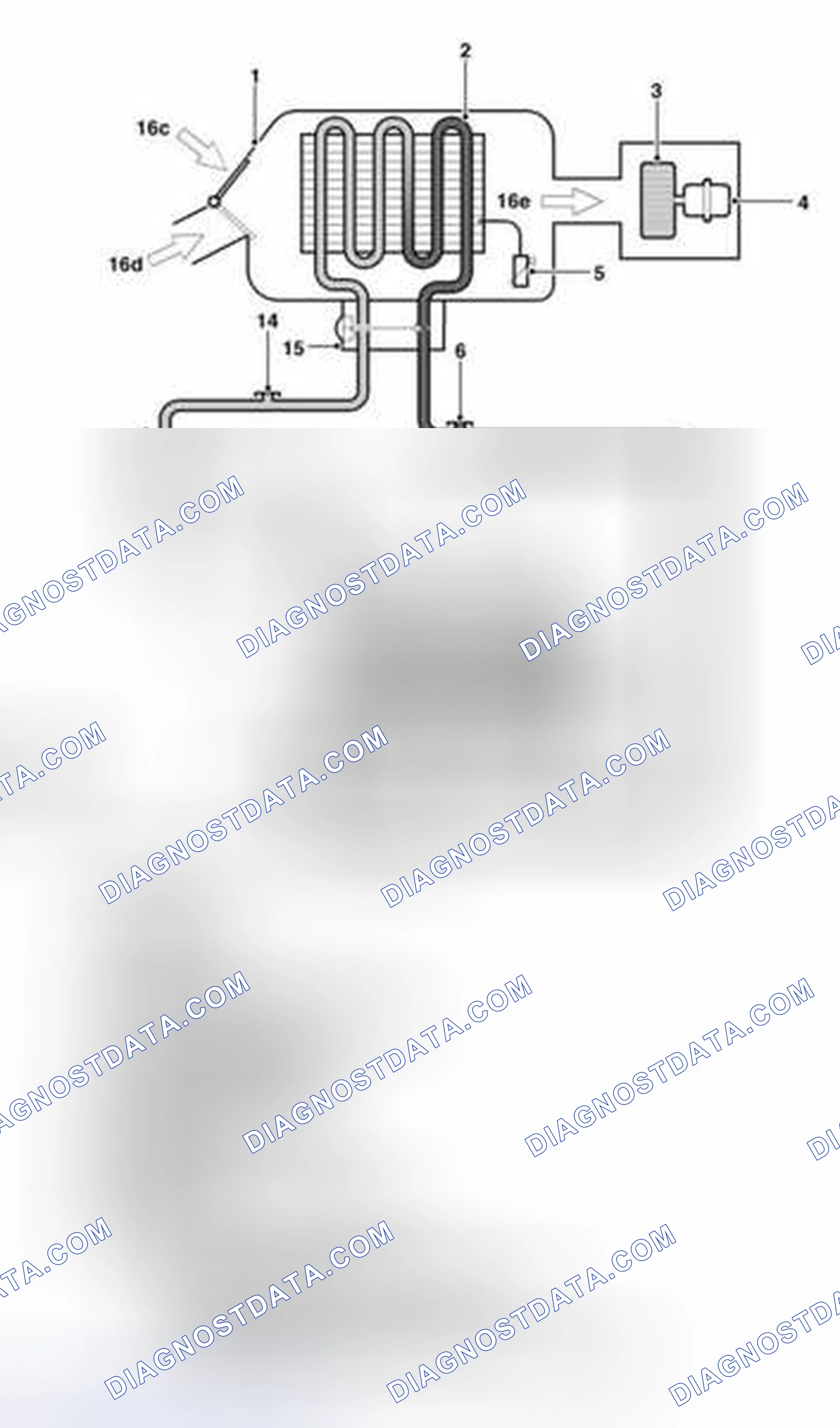 Scheme 53: A/C SYSTEM SCHEMATIC LAYOUT