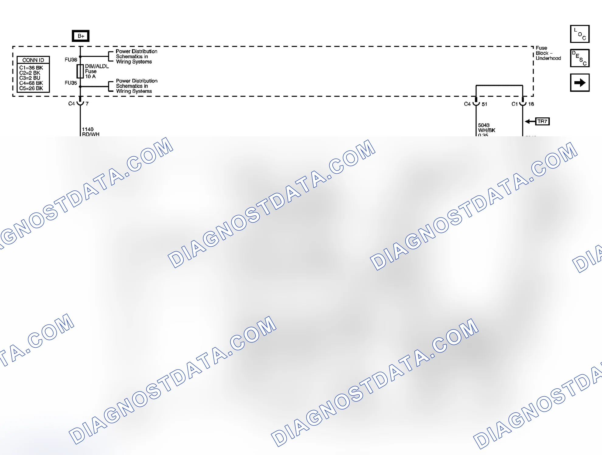 Scheme 2: Data Link Connector (DLC) Schematics