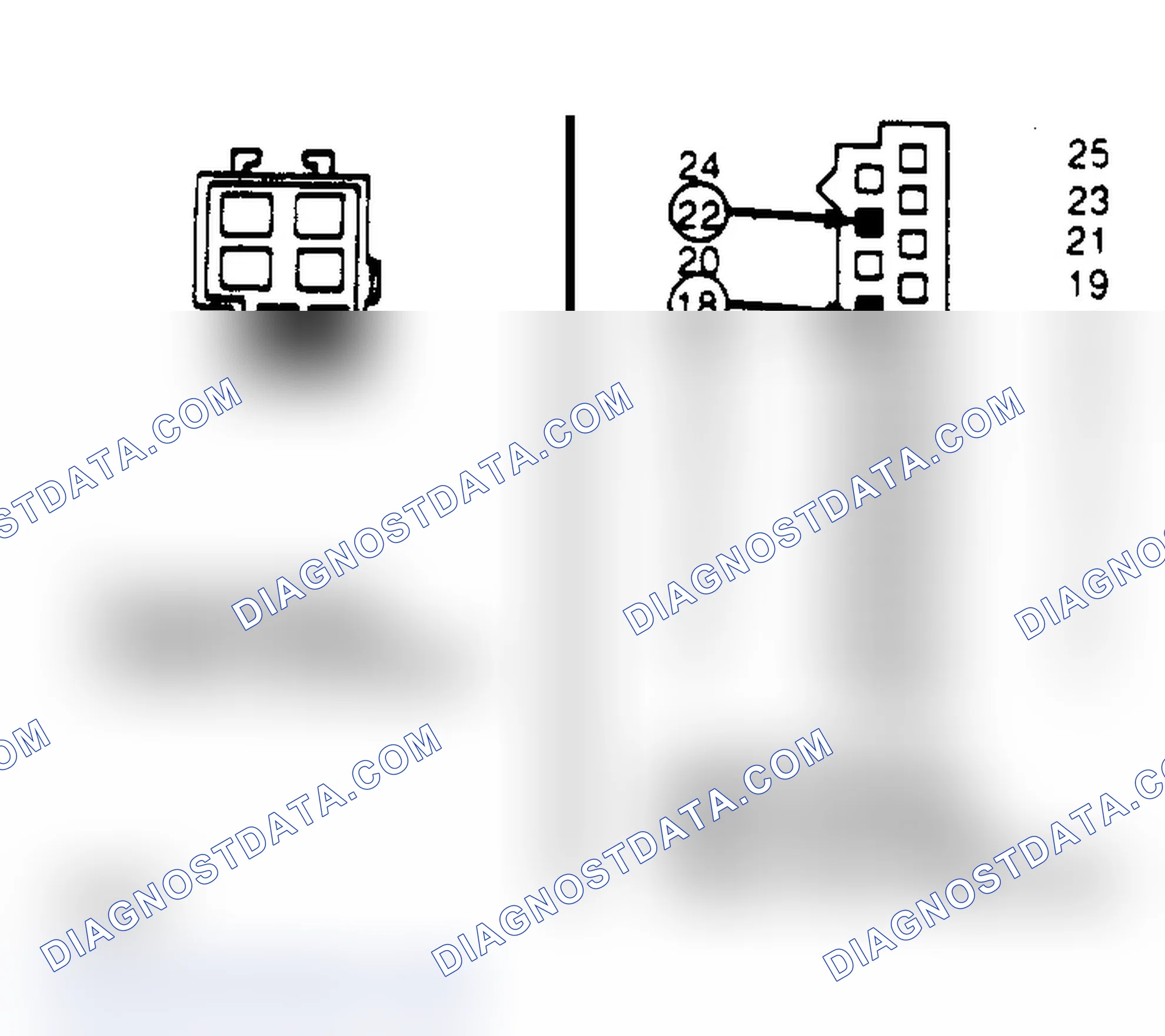 Scheme 165: Throttle Body 4-Wire Connector & Logic Module Red Connector View From Wire End