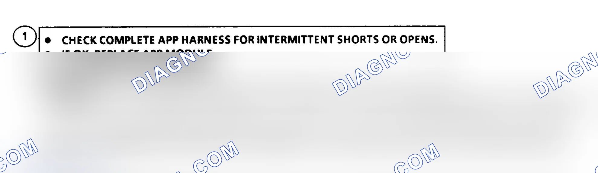 Scheme 211: DTC 84 Flow Chart (6.5L Diesel) Accelerator Pedal Position (APP) Circuit Fault