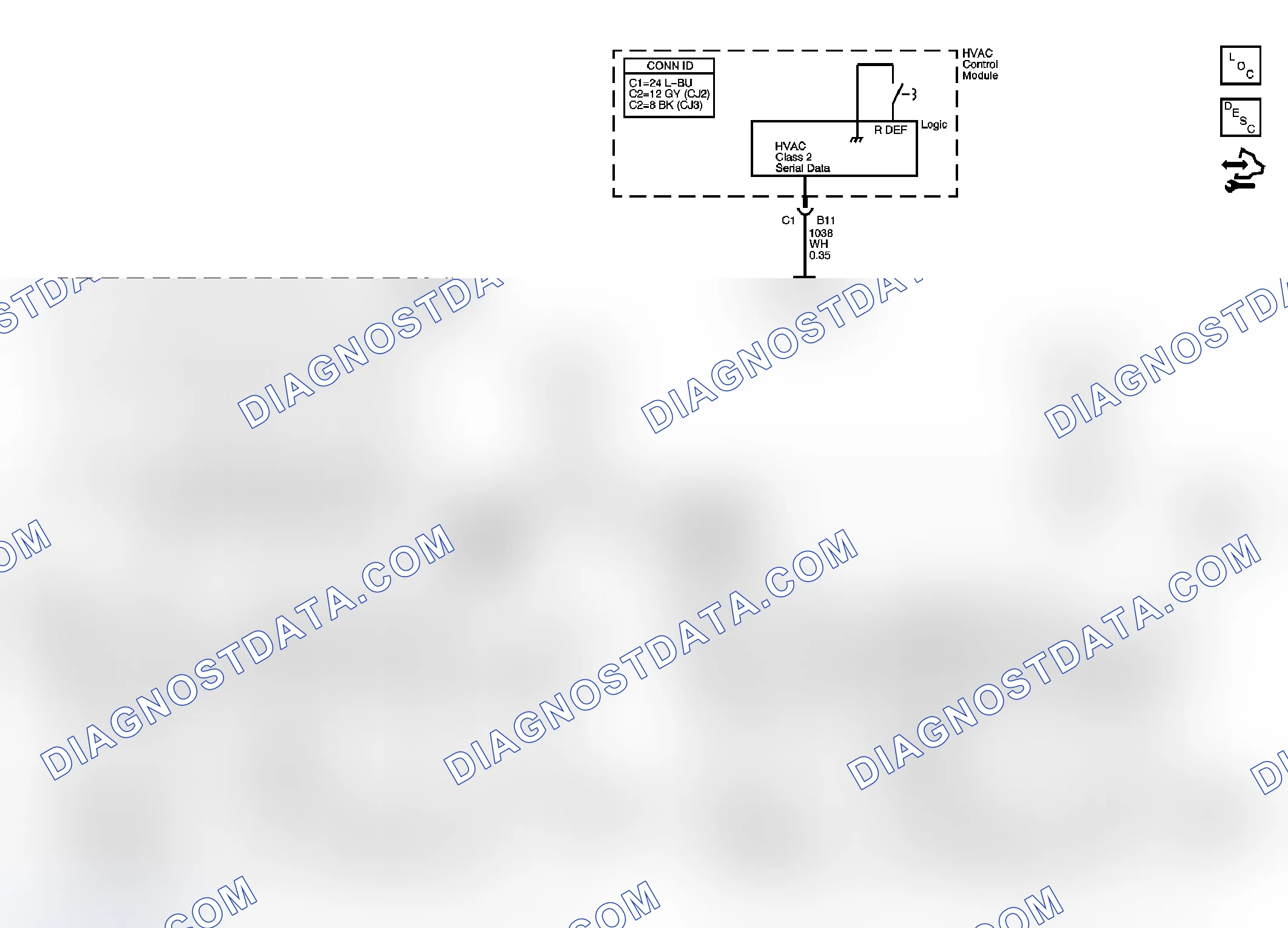 Scheme 2: Outside Rearview Mirror Schematics