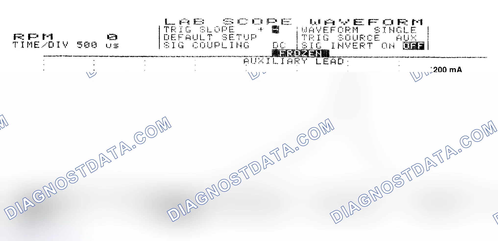 Scheme 17: Single Injector w/Normal Current Flow - Current Pattern