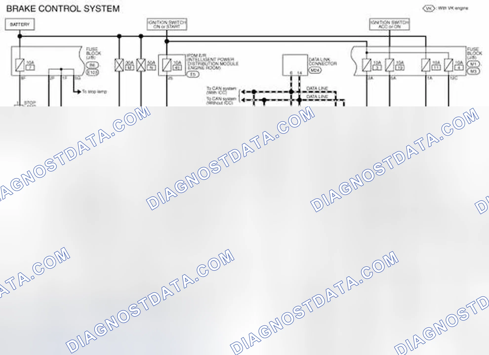 Scheme 19: WIRING DIAGRAM - BRAKE CONTROL SYSTEM