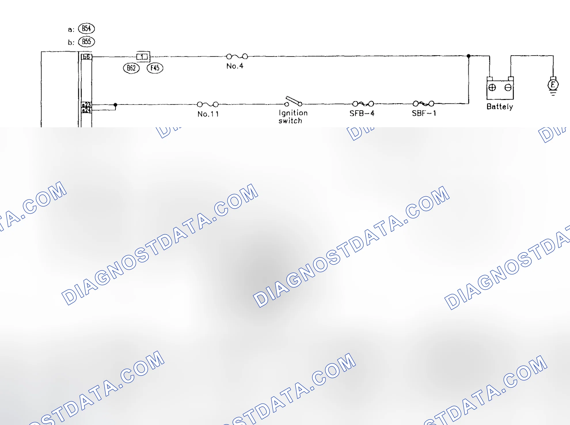 Scheme 687: Control Module Power Supply And Ground Line - Wiring Diagram