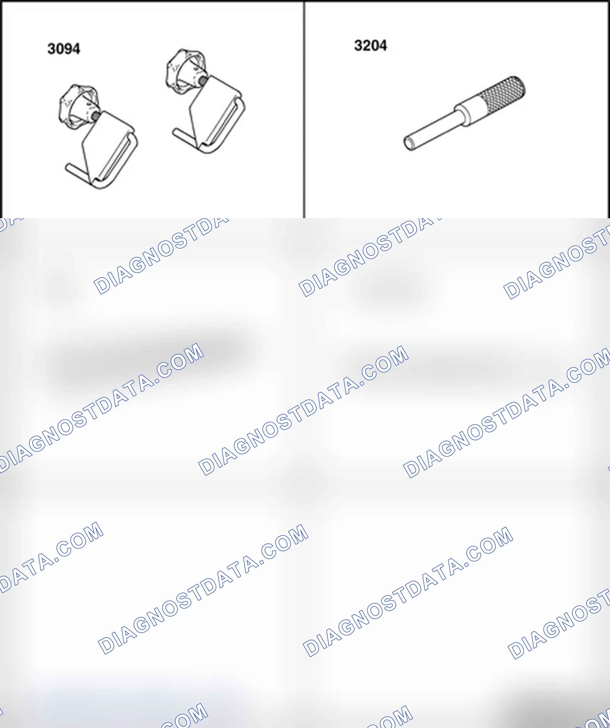 Scheme 343: Power steering pump (vehicles with 4-cylinder engine), removing and installing