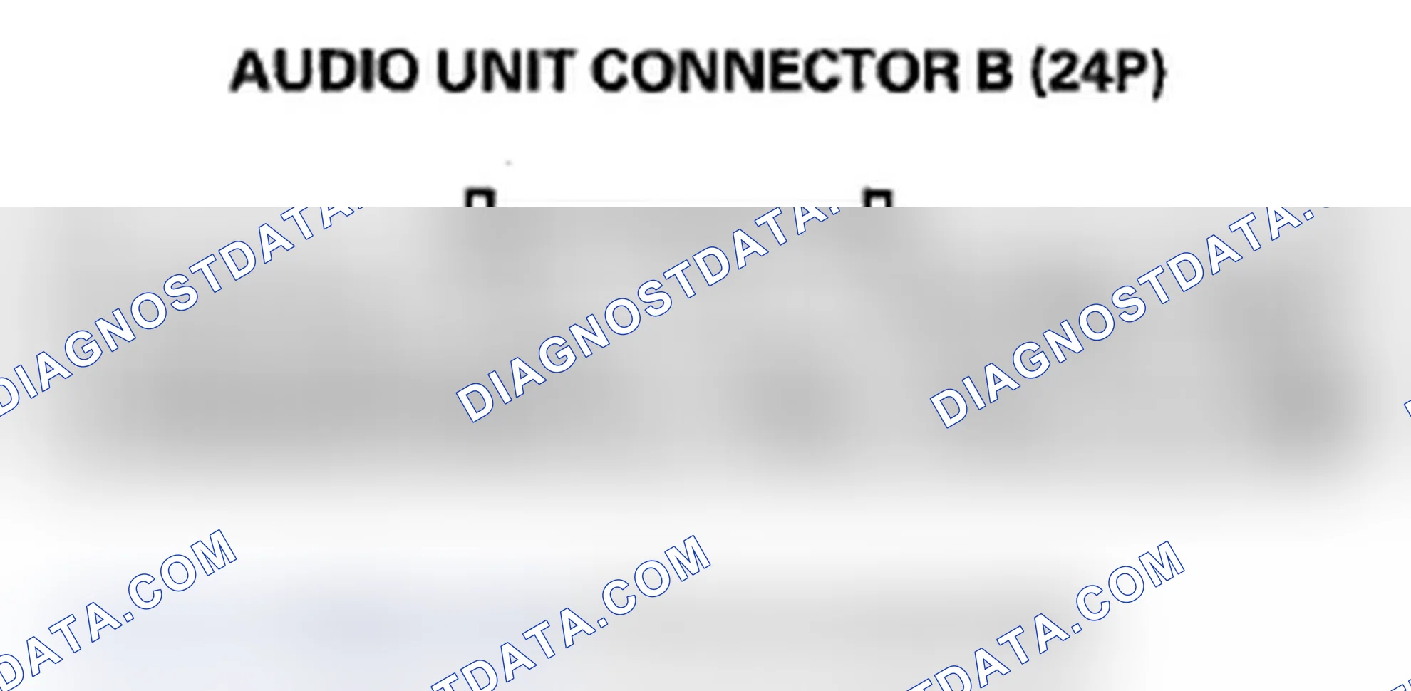Scheme 177: Auxiliary input sound is low or cannot be heard (without navigation)