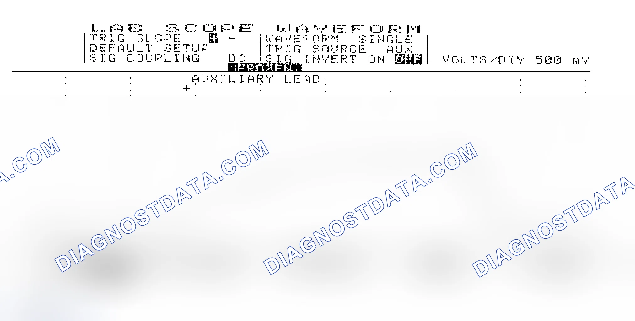 Scheme 14: Single Injector w/Excessive Current Flow - Current Pattern
