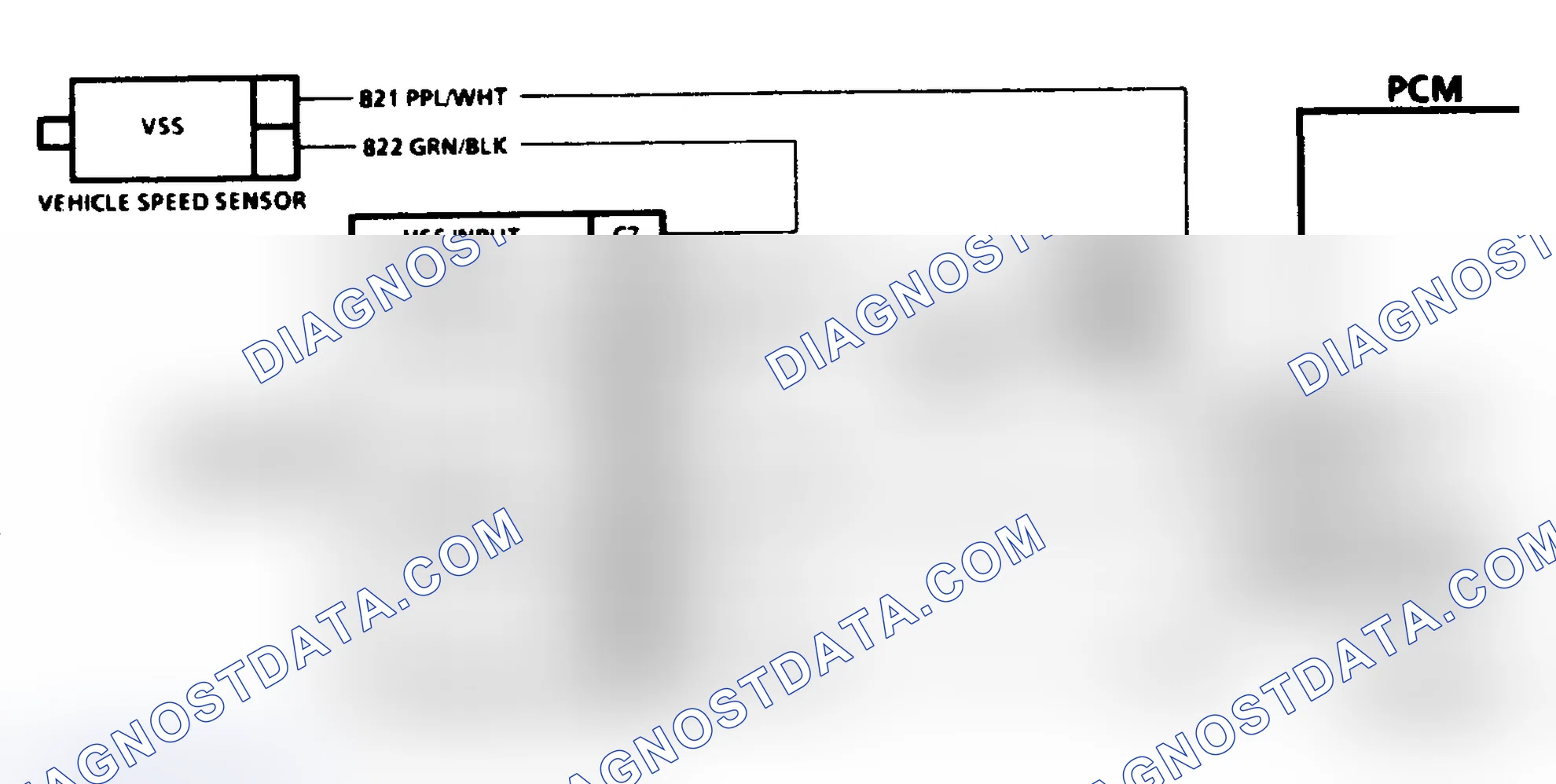Scheme 248: Code 24, Schematic ("C" & "K" Series Exc. M/T) Vehicle Speed Sensor