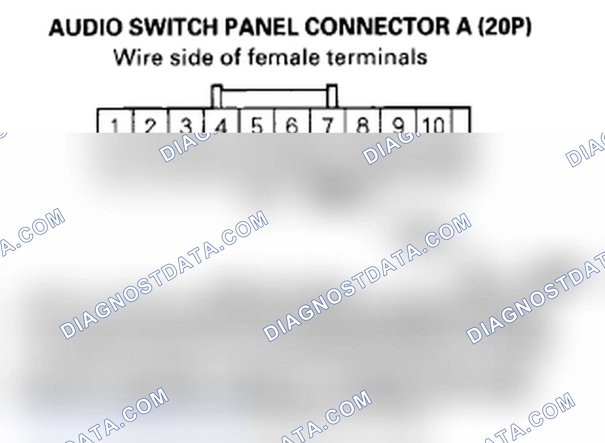 Scheme 154: Audio switch panel button illumination does not work (with premium audio system)