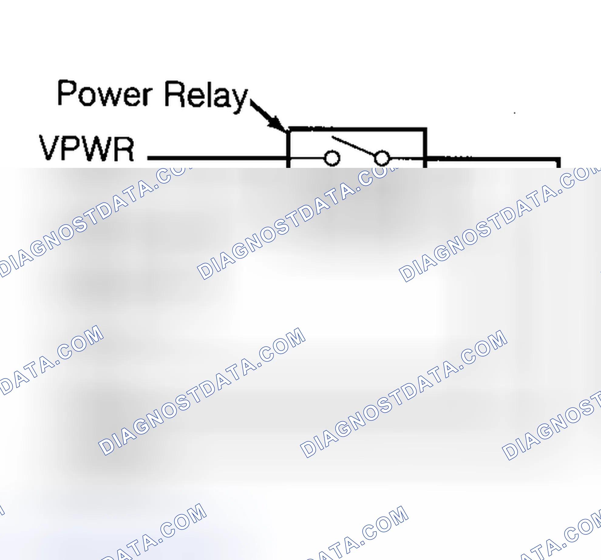 Scheme 175: Identifying Power Relay Circuit