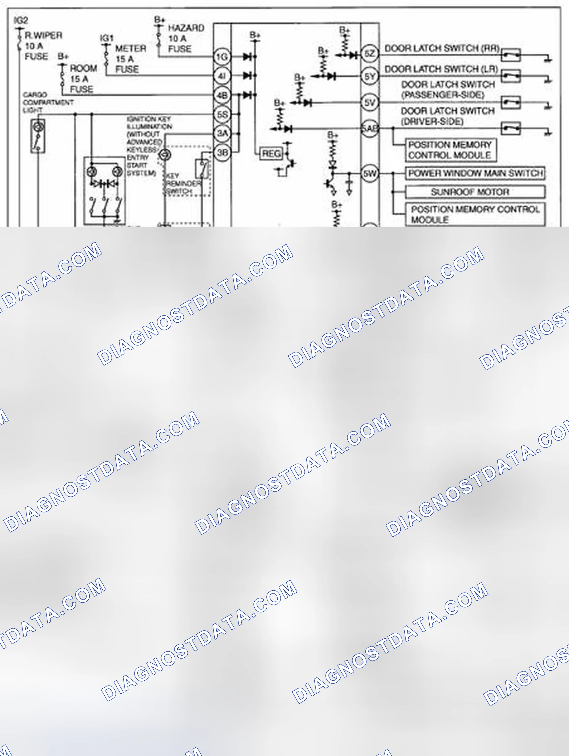Scheme 59: ON-BOARD DIAGNOSTIC WIRING DIAGRAM [BCM]