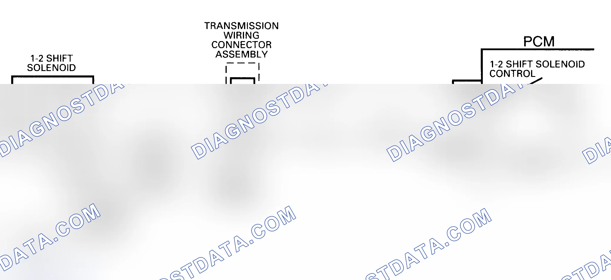 Scheme 261: Code 82 Schematic (All Models) Transmission 1-2 Error