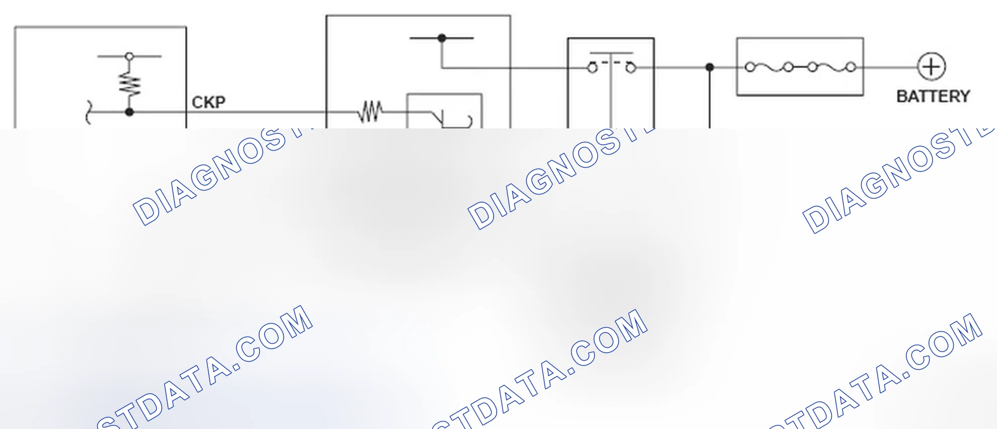 Scheme 241: DTC P0335: Crankshaft Position (CKP) Sensor No Signal