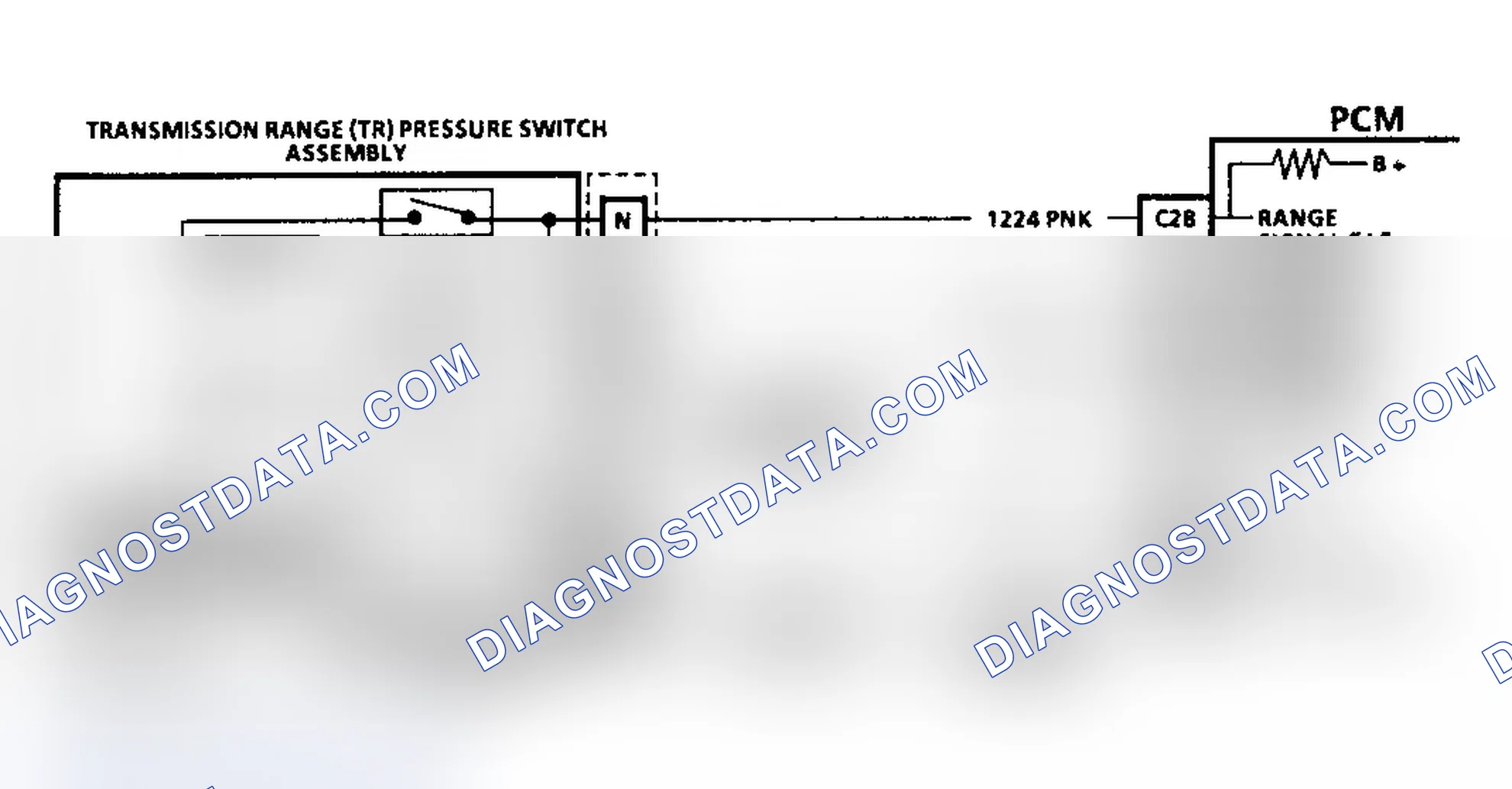 Scheme 57: Code 28, Circuit Diagram (5.7L Y Body) Courtesy of General Motors Corp.