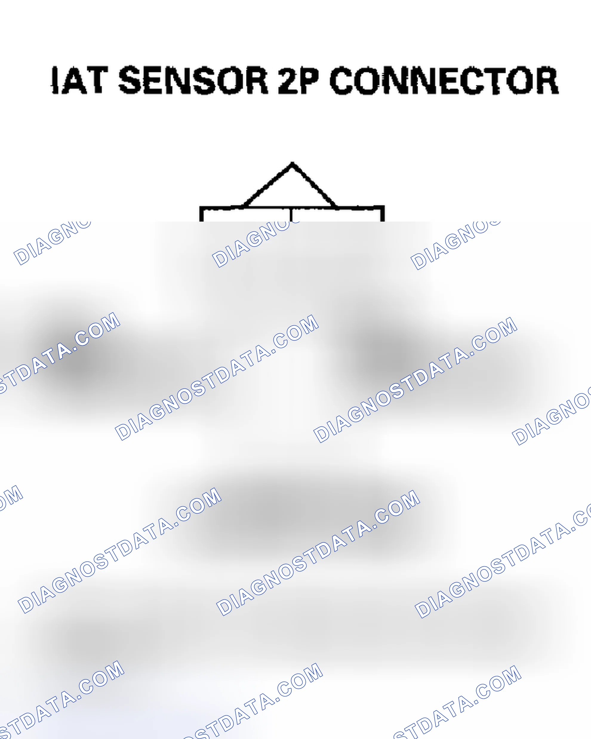 Scheme 118: DTC P0113: IAT Sensor Circuit High Voltage (2005-2006 models)