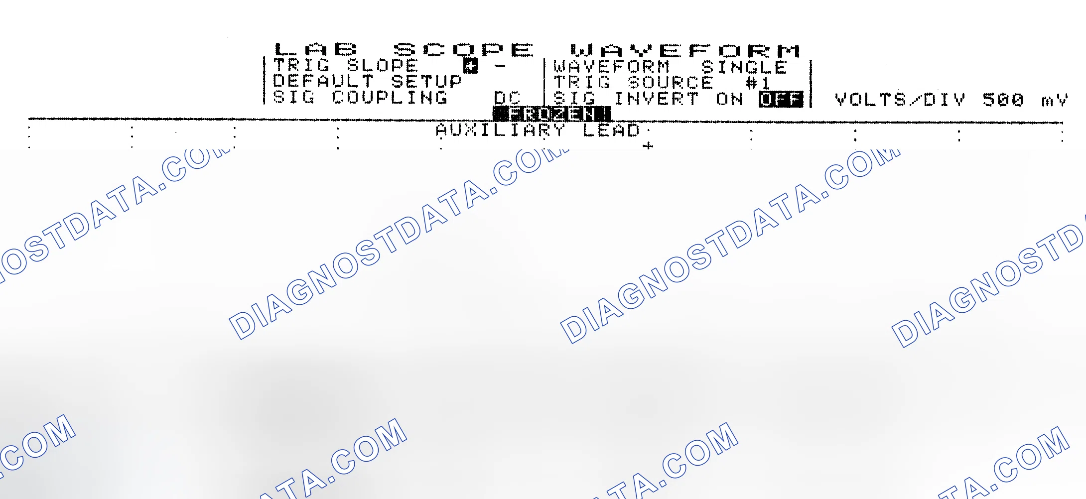 Scheme 10: Single Injector w/Excessive Current Flow - Current Pattern
